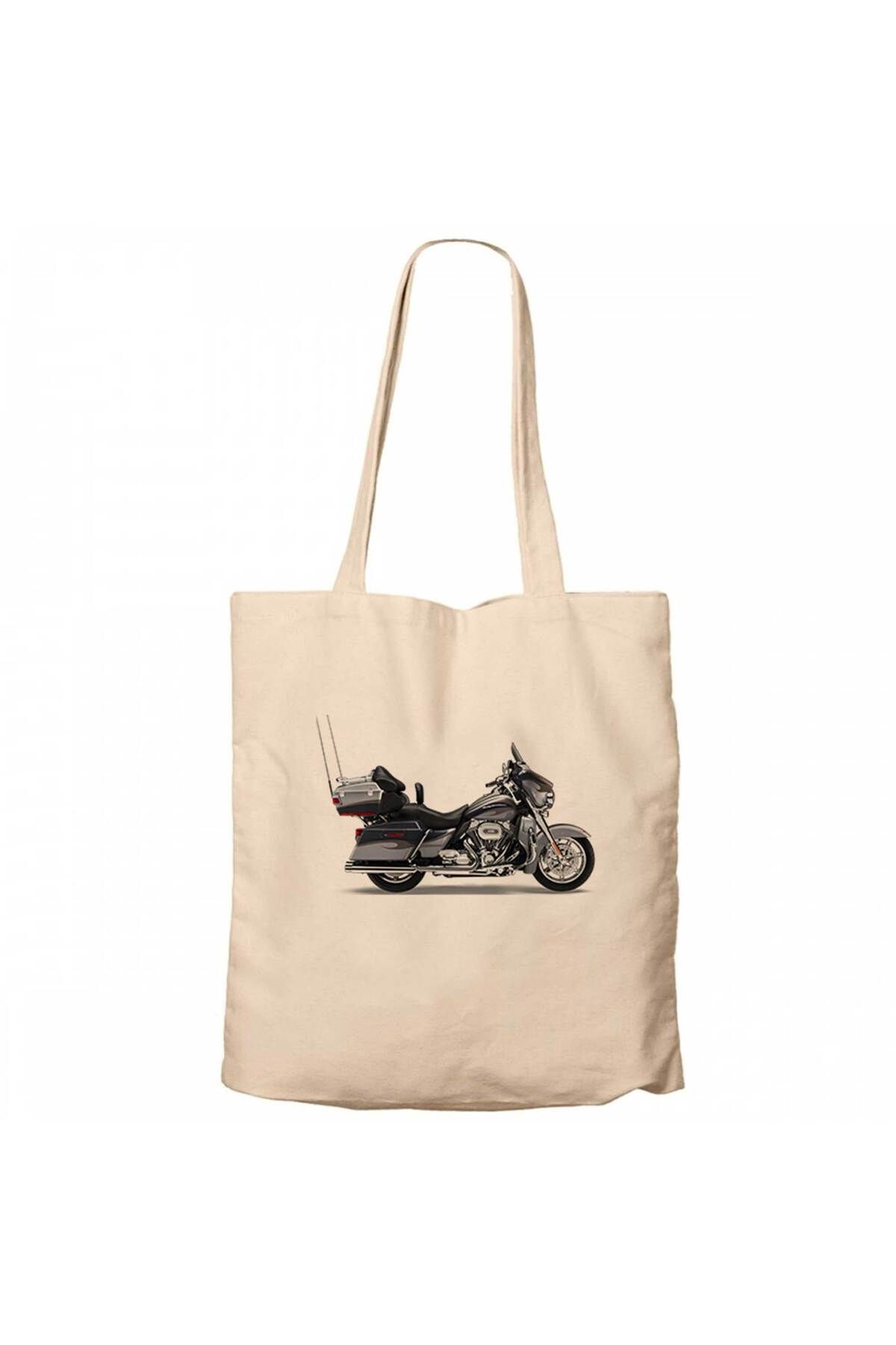 Z zepplin Harley Chopper CVO Krem Kanvas Bez Çanta