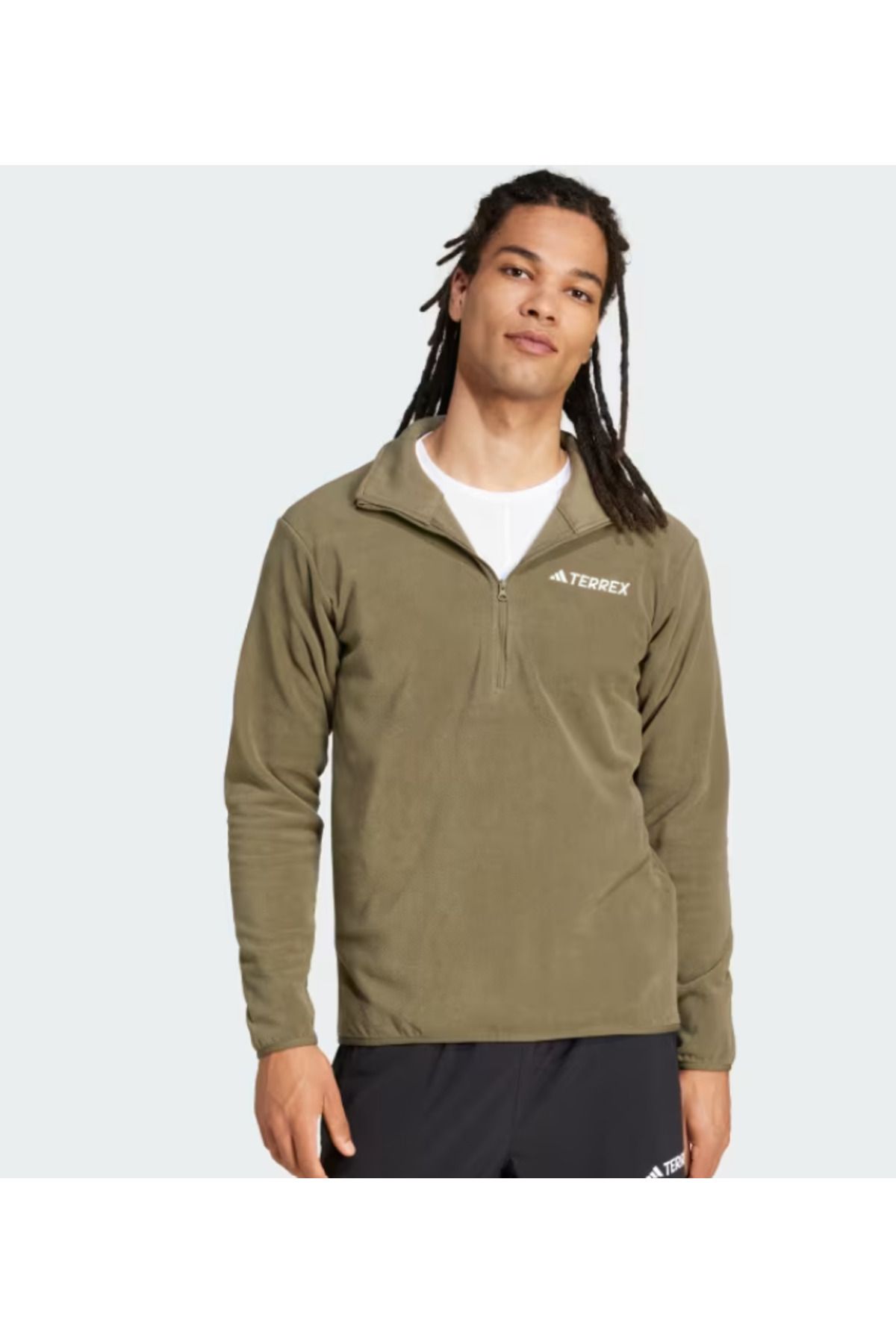 adidas Multi Essentials 1/2 Zip Fleece Fermuarlı Üst Jp0784