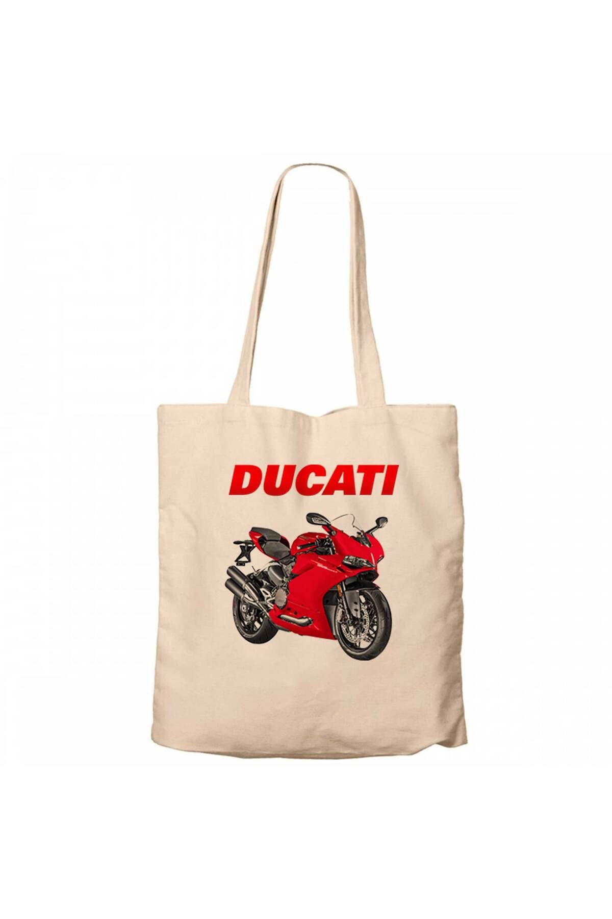 Z zepplin Ducati 959 Krem Kanvas Bez Çanta