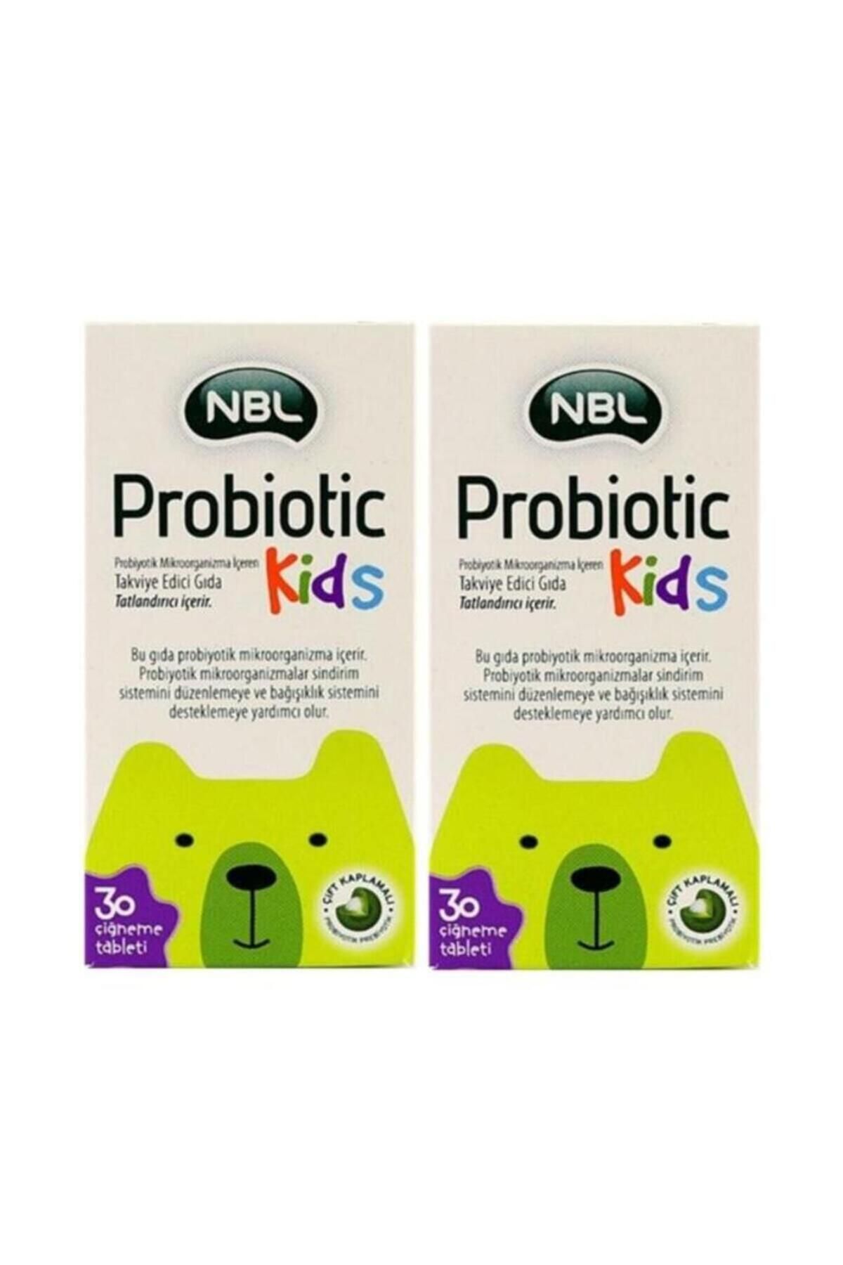 NBL Probiotic Kids 30 Çiğneme Tableti 2 Adet