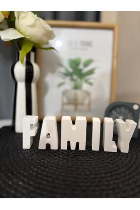 MİMİKRİ HOME Dekoratif Famıly Aile Yazısı Kokulu