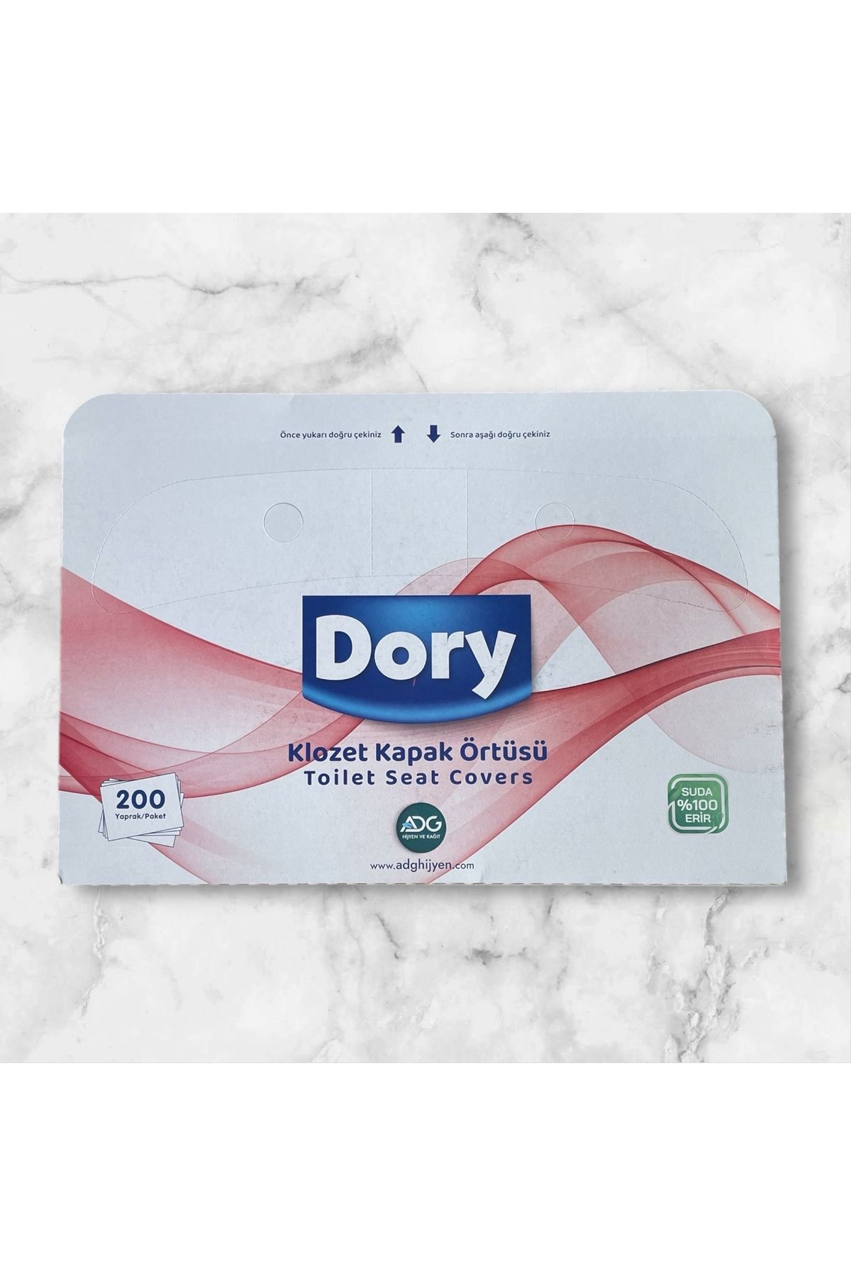 Dory Klozet Kapak Örtüsü 200'lü Paket