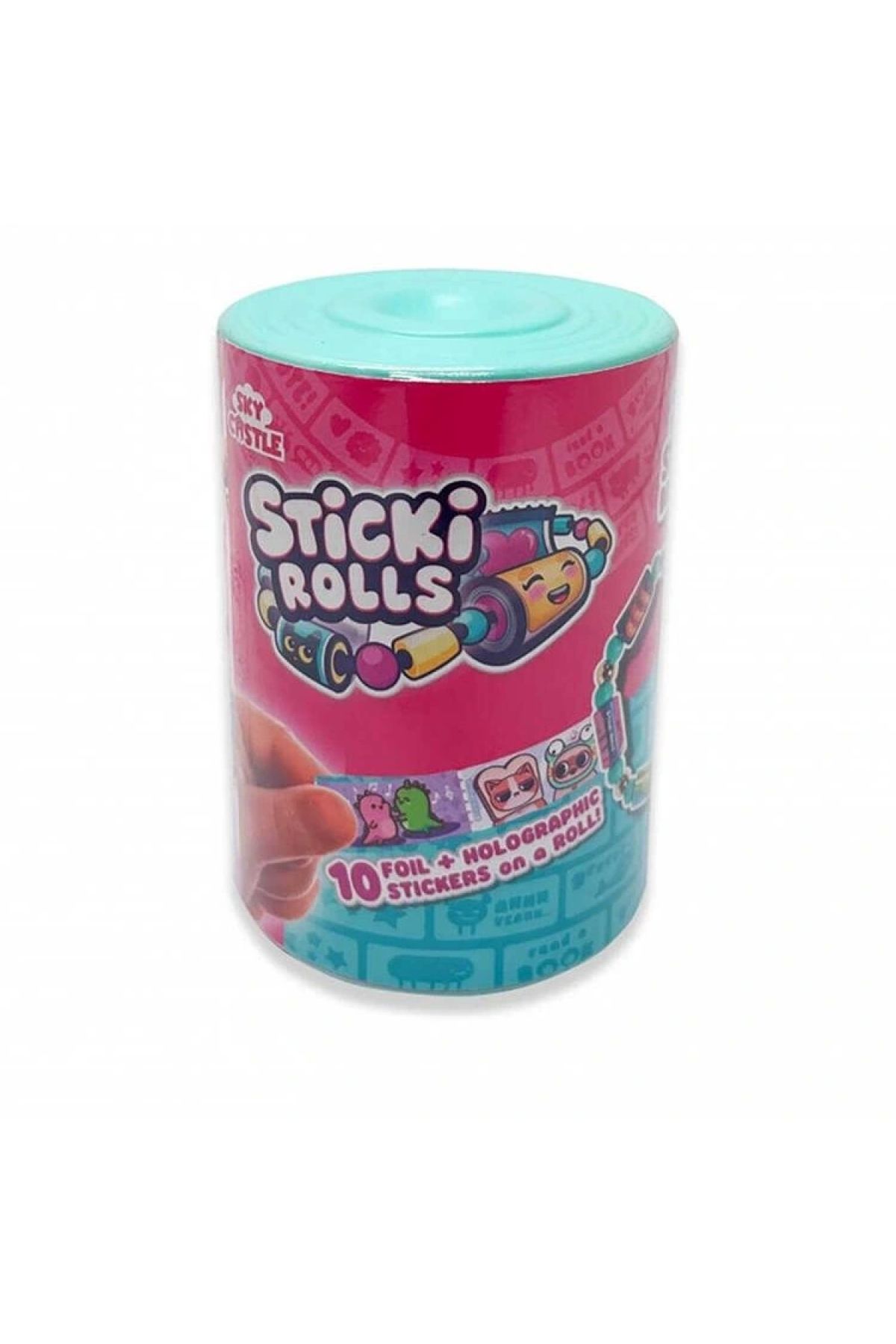 Sticki Rolls BAŞEL STICKI ROLLS SR101 STICKER BANT KAPSÜLÜ 50 STICKER BANT CAPSULE GRAVİTY BİN