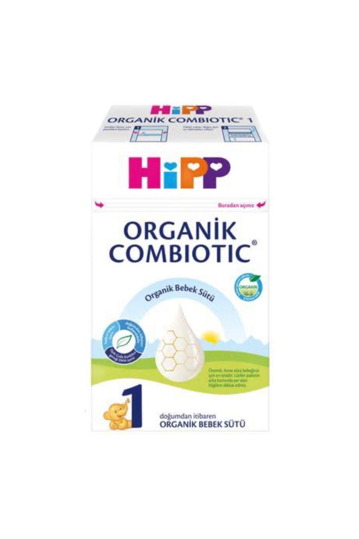 Hipp Organik Bebek Sütü 1 Numara Organik 600 Gr