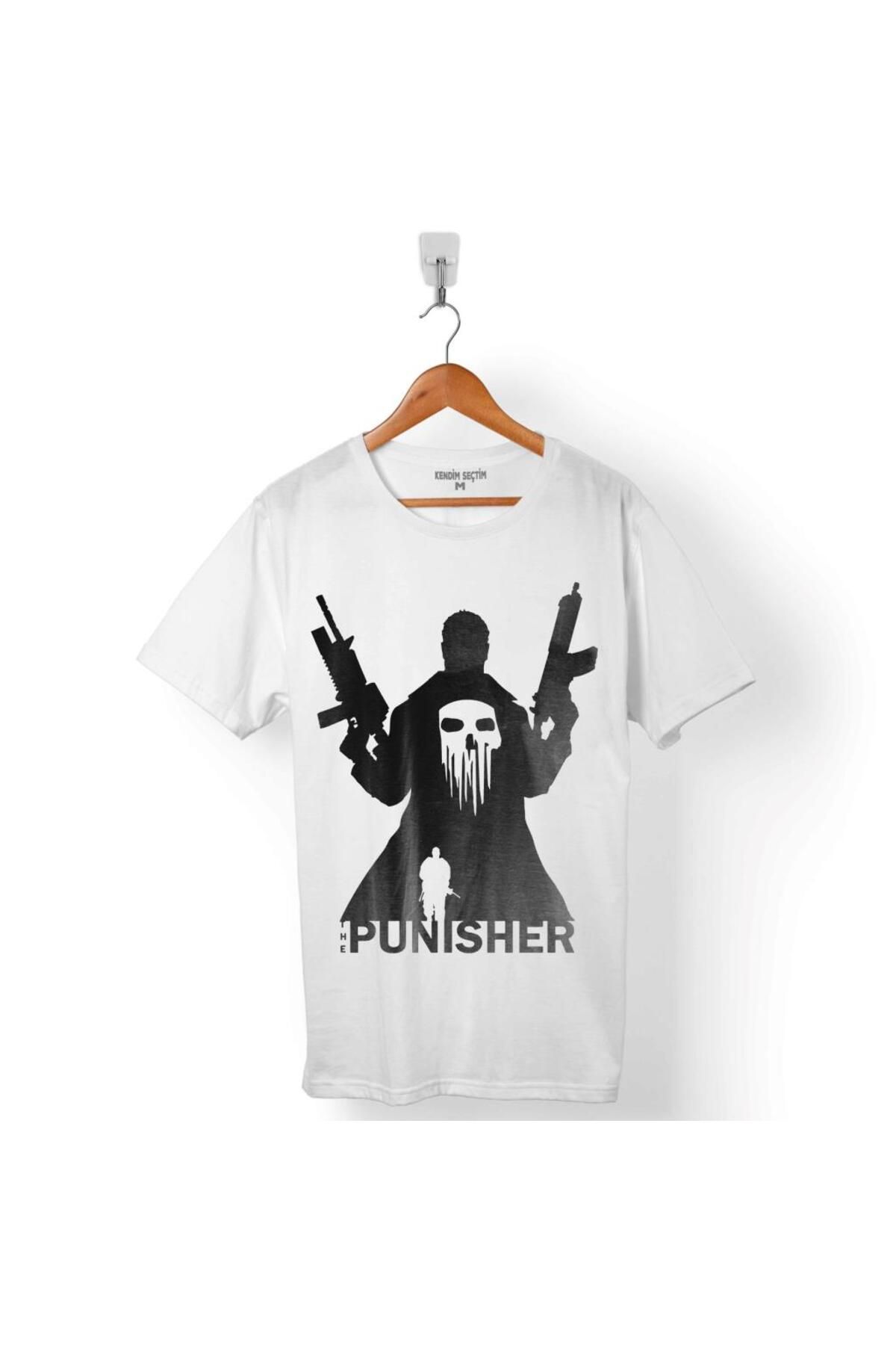 Kendim Seçtim Tricou Pentru Bărbați The Crazy Punisher War Punisher Logo Masculin - S