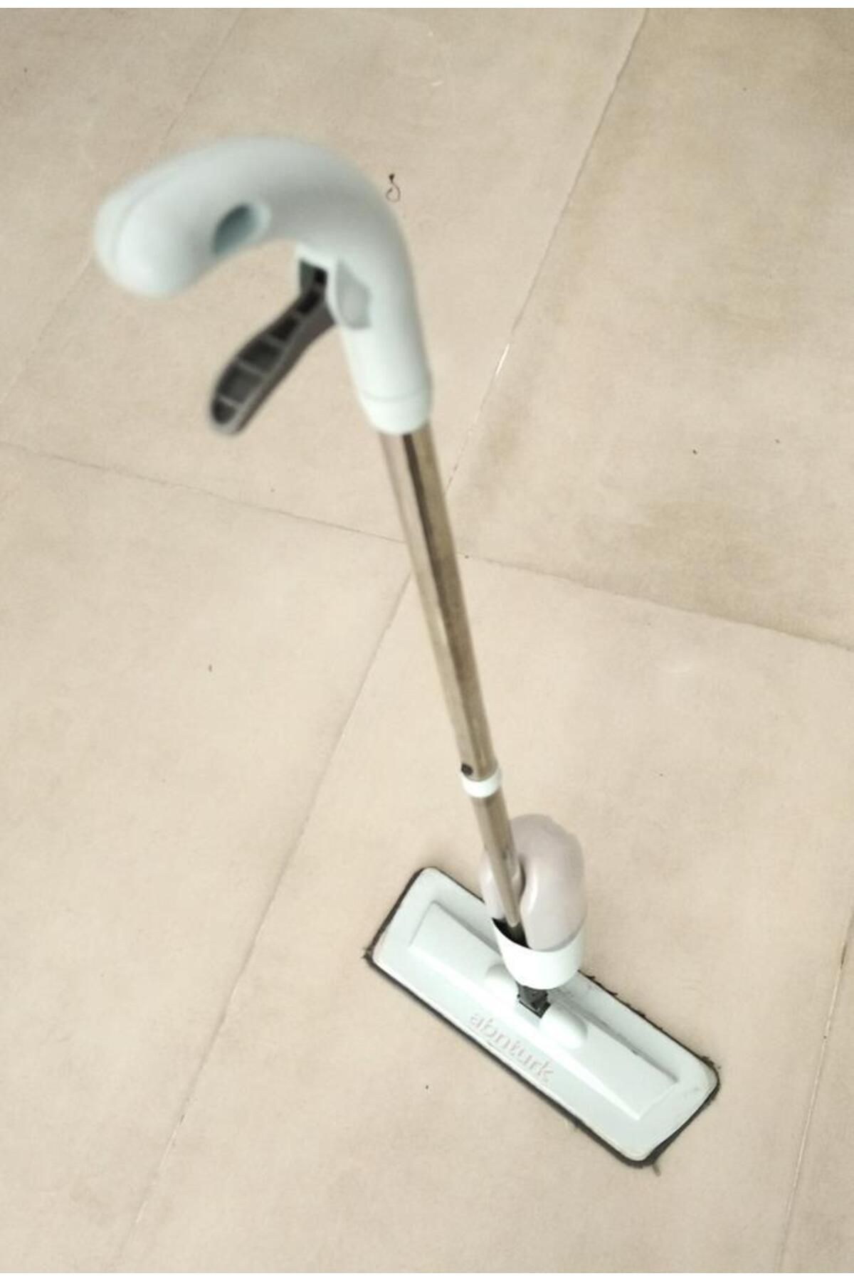 abnturk Microfiber Paspaslı Spreyli Mop Temizlikte Yılın Ürünü Metal Sap Büyük Su Tanklı %100 TürkMalı Yeni