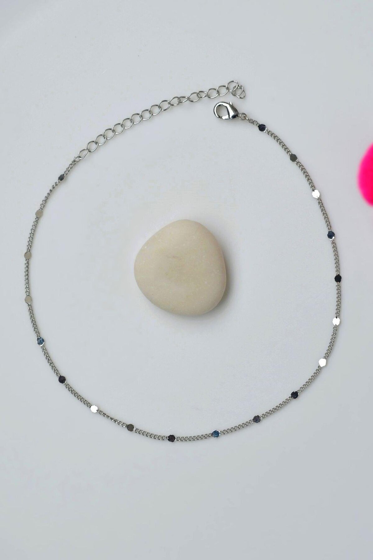 Sacce Scarves&Accessories Gümüş Renkli İnce Işıltılı Halhal