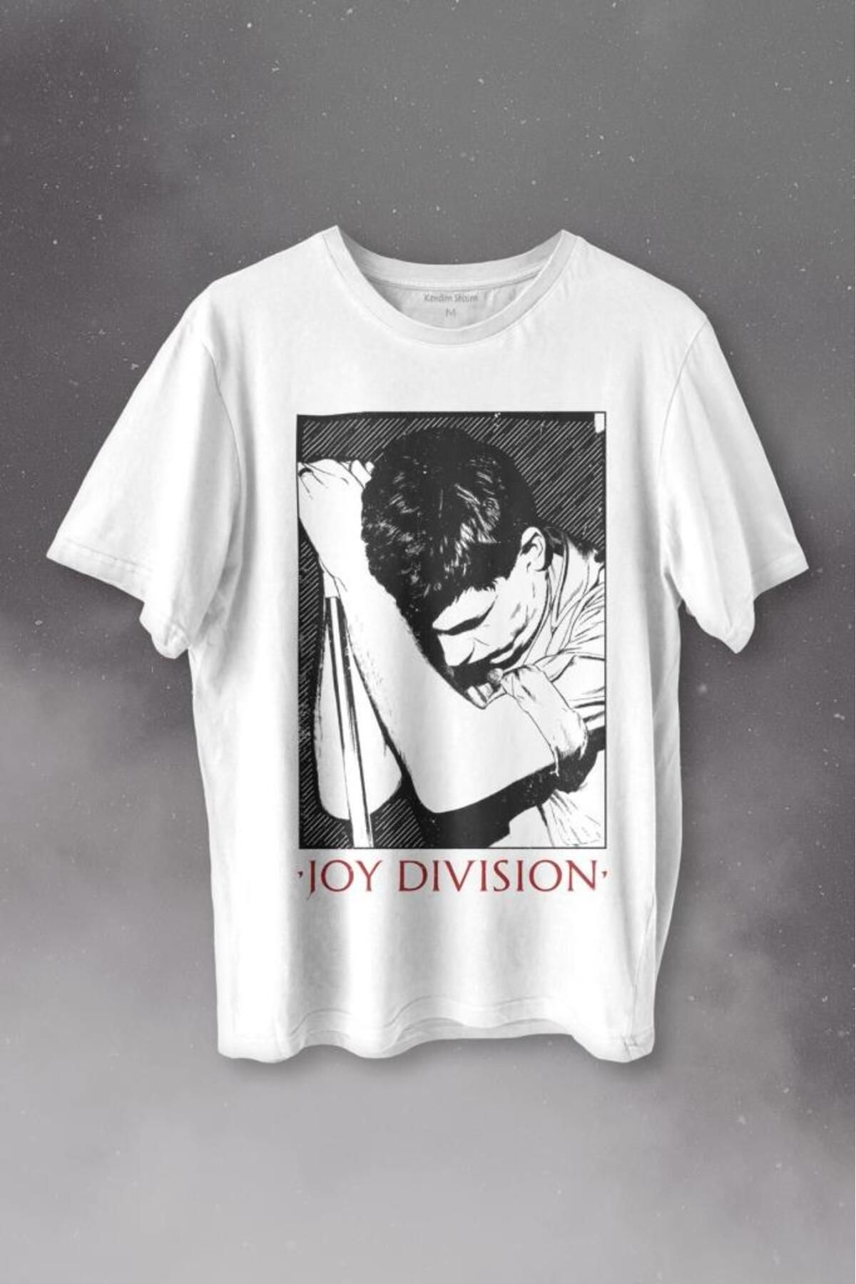 Kendim Seçtim-Tricou unisex Joy Division Ian Curtis anii 90 Rock Punk - Imprimat Marea Britanie 1