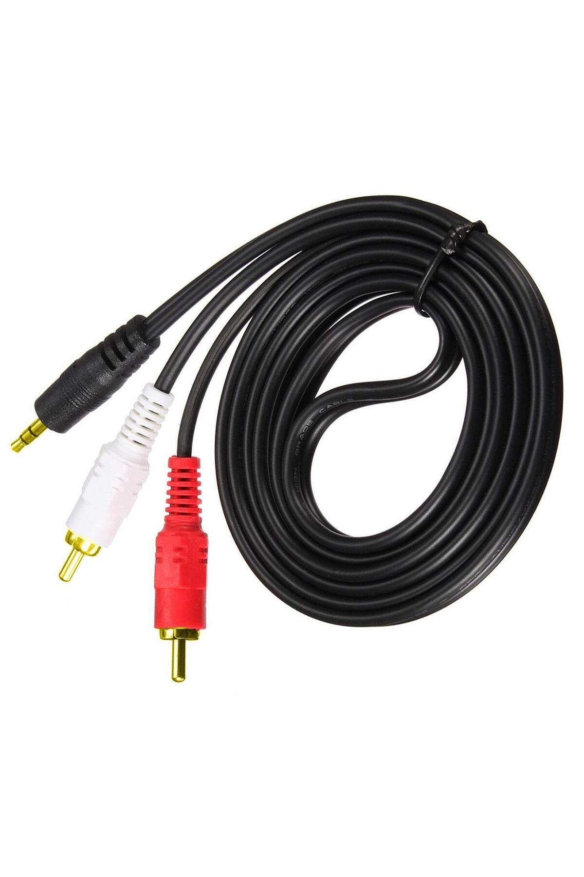 digital bilge KABLO AUX 3.5MM TO 2RCA GOLD 1.5MT