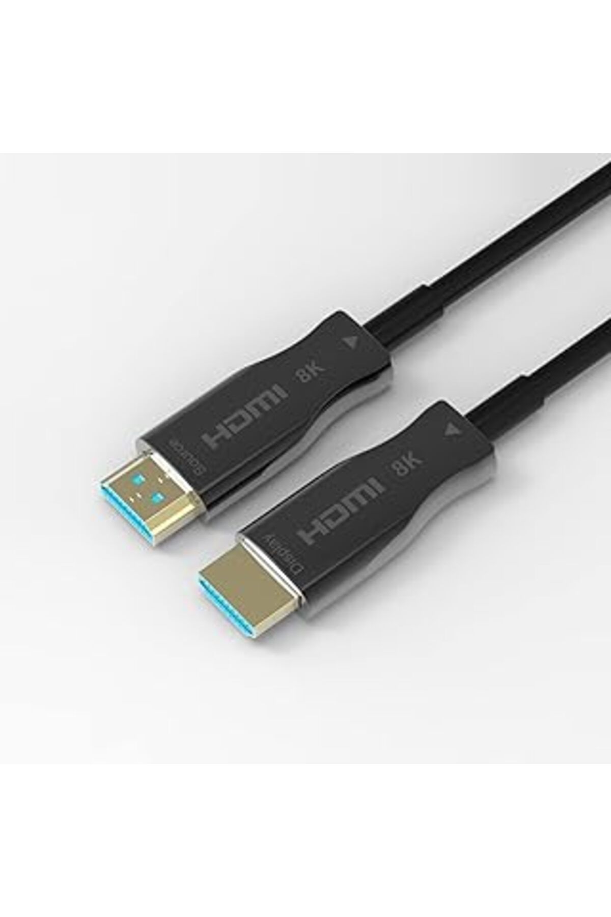 YTT Marketing Fiber Hdmi 2.1 Kablo Uyumlu  48Gbps, 8K 60Hz, 4K 120Hz, 4K 60Hz, Earc, Hdr, D-Hdr, Hdcp2.3, Siyah