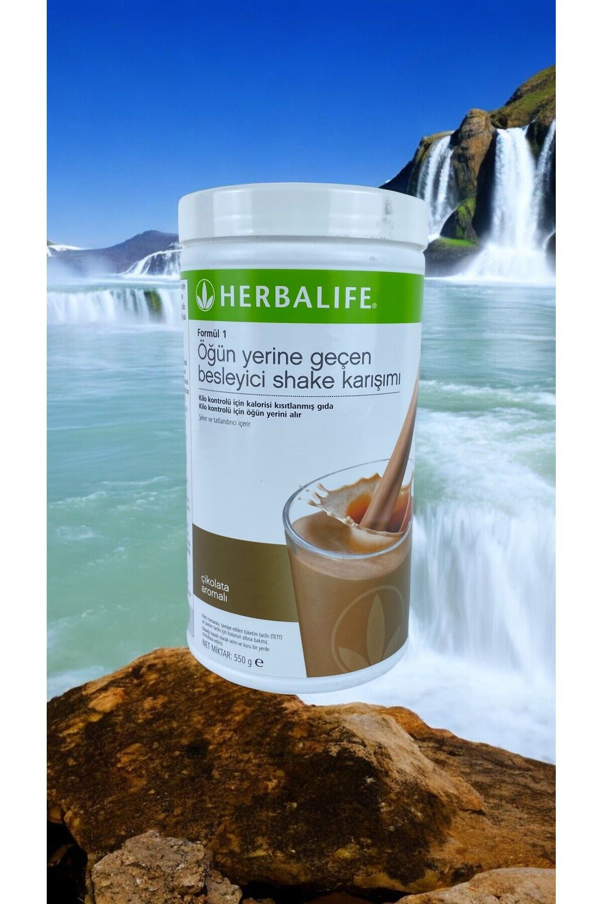 Herbalife Formül 1 Shake Çikolatalı Aromalı Doğal Ve Zengin Içerik Shake 1 Adet 500 gr