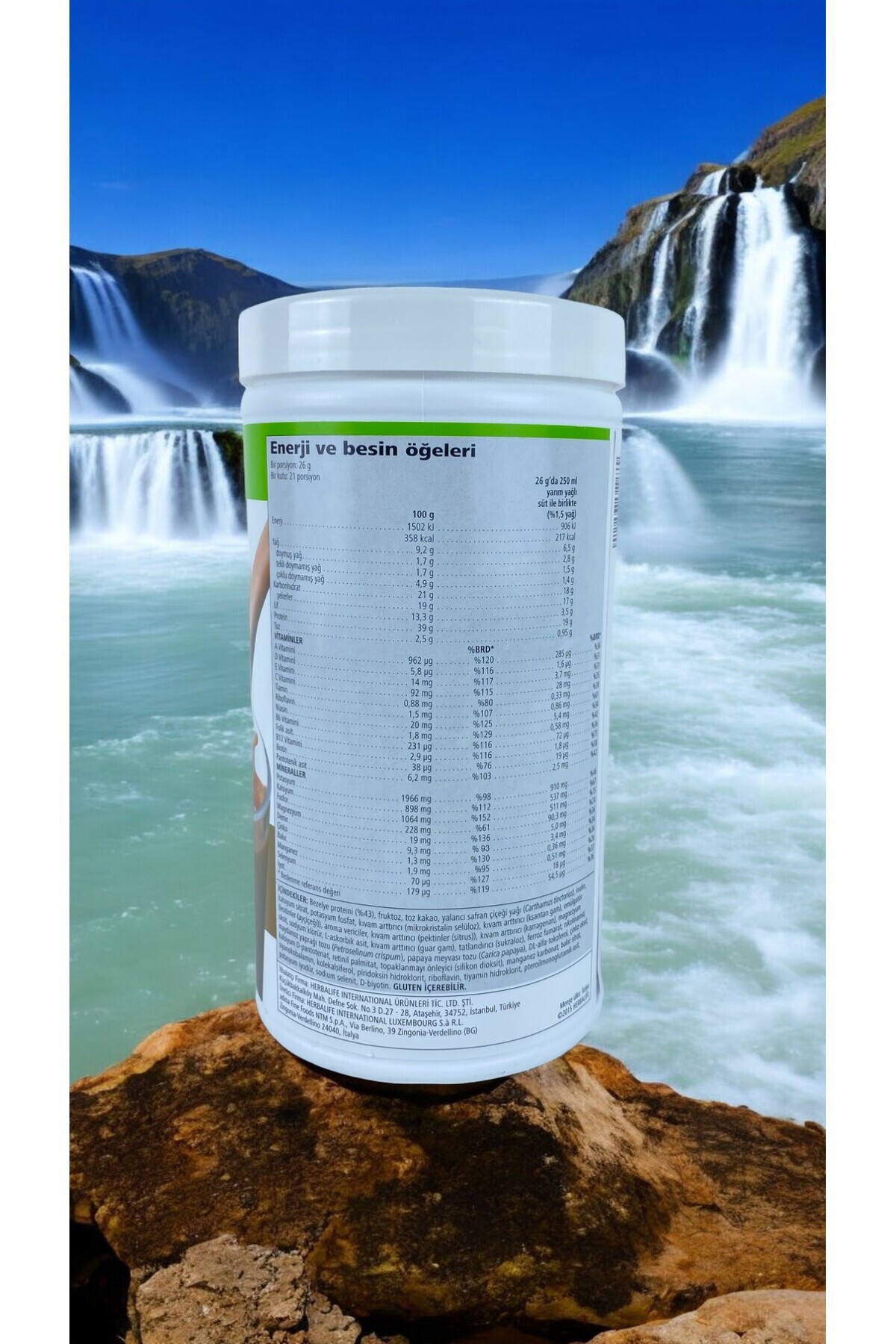 Herbalife Formül 1 Shake Çikolatalı Aromalı Doğal Ve Zengin Içerik