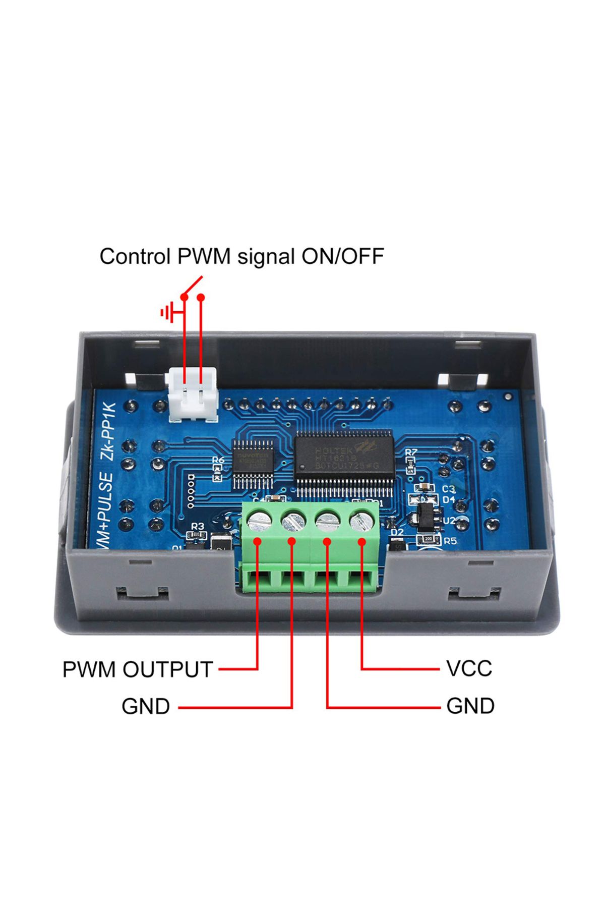 Gaqqee-Zk-pp1k Dual Mode Signal Generator Lcd Pwm 1-channel 1hz-150khz Pwm Pulse Frequency Duty Cycle Ad... 3