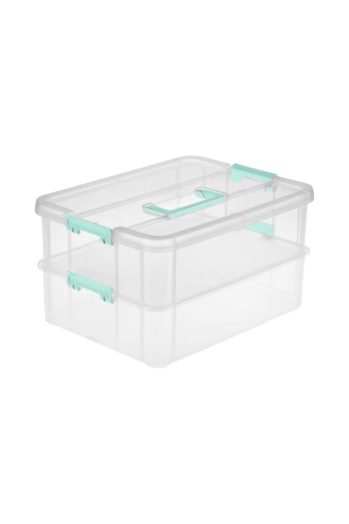 Sterilite-STACK & CARRY 2 LAYER HANDLE BOX 1