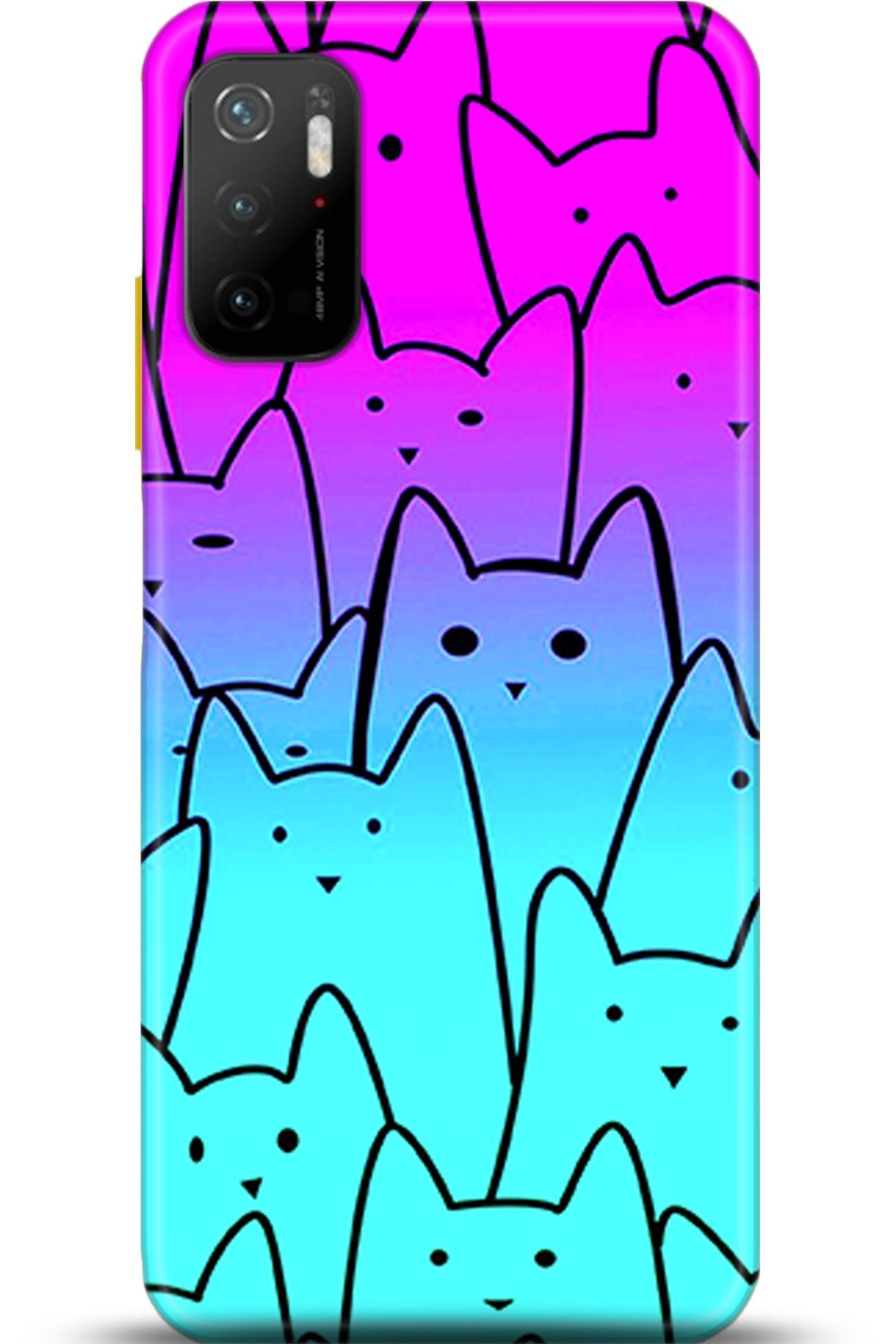 Noprin Xiaomi Poco M3 Pro Kılıf HD Baskılı Kılıf - Loving You Series 5511