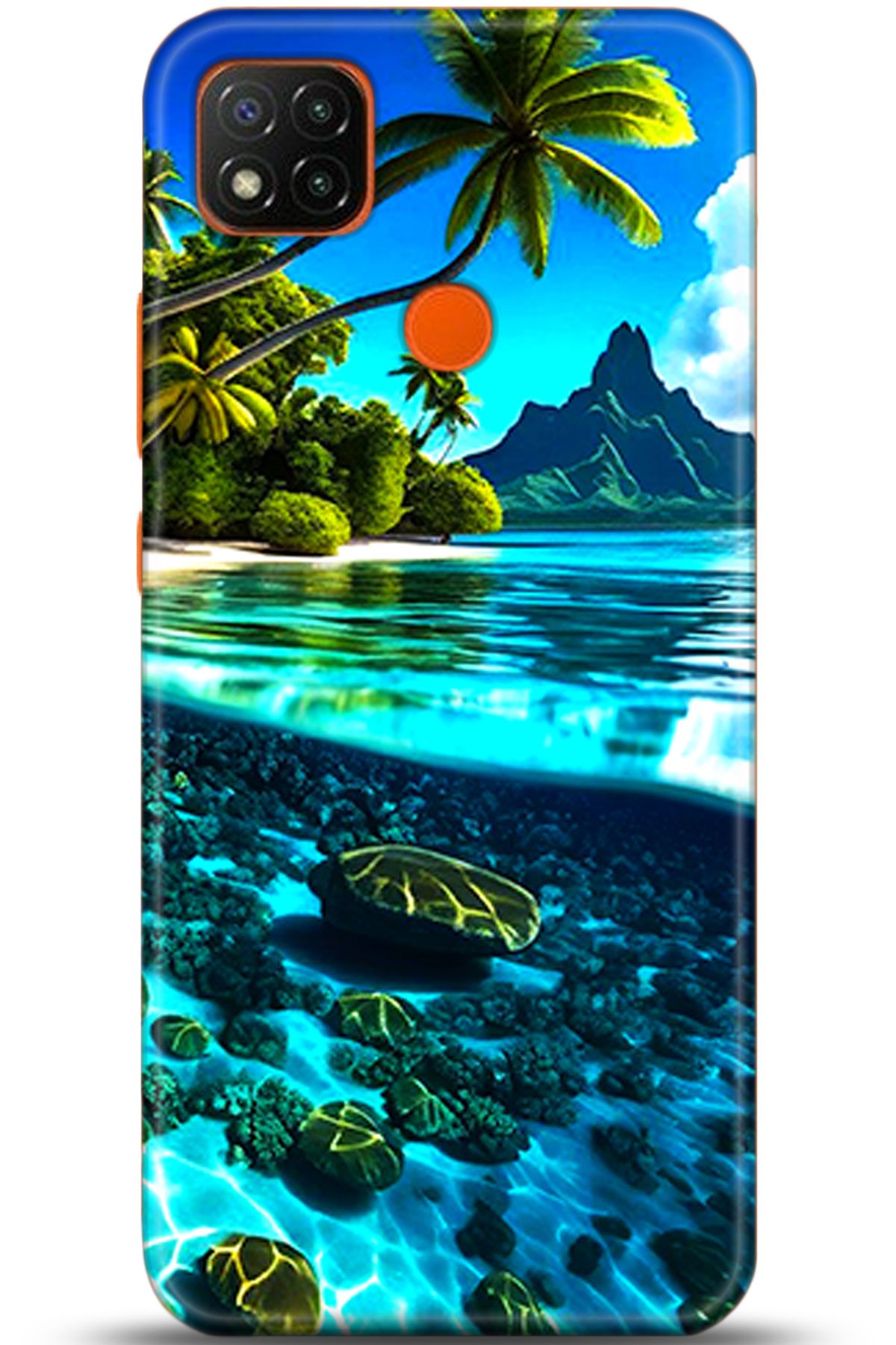 Noprin Xiaomi Redmi 9C Kılıf HD Baskılı Kılıf - Loving You Series 5491