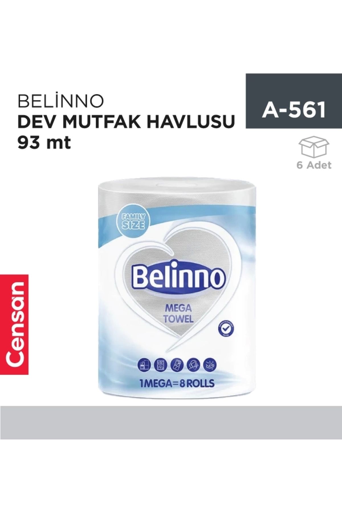 Censan BELİNNO DEV MUTFAK HAVLUSU 93 MT