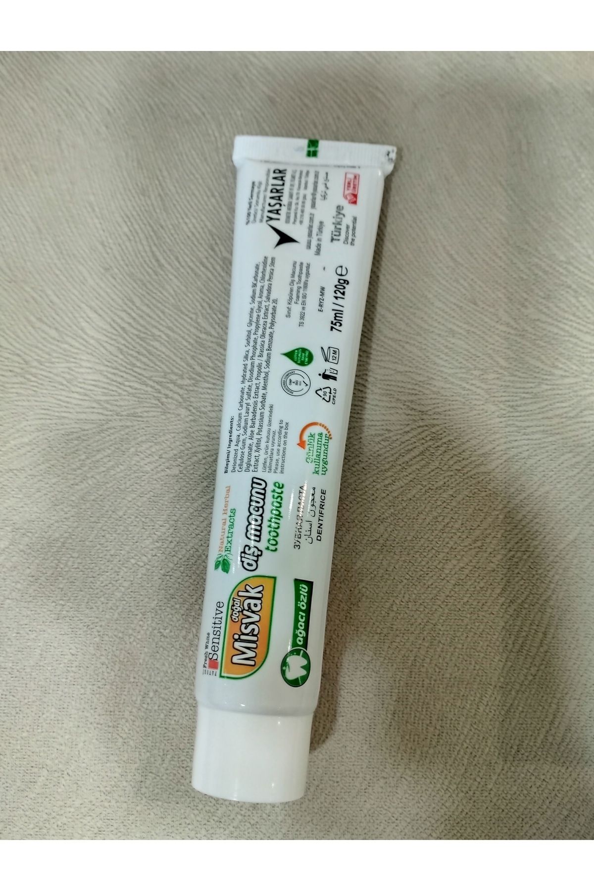 Fresh White-معجون أسنان بخلاصة الخشب الأزرق 75 × 2 150 مل 3