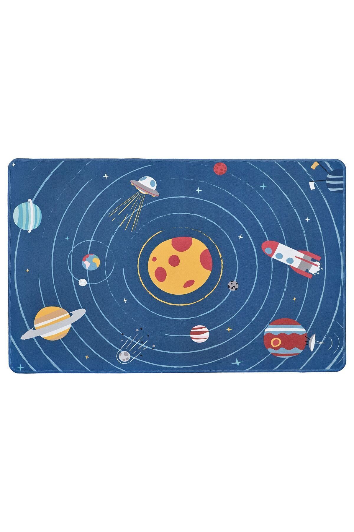 IKEA-desk mat, blue, 38x60 cm Smooth surface when your child want to write or draw 5