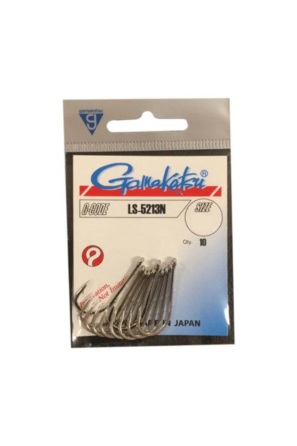 Gamakatsu LS-5213N NO:4/0 Nikel Olta İğnesi 10Adet