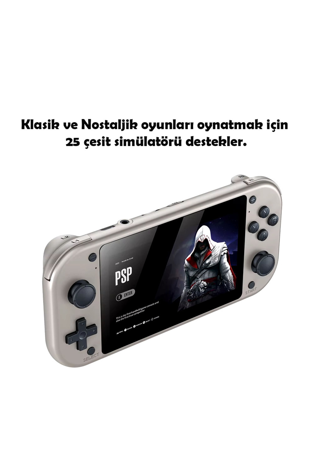 PSPとカセット一式 WOTOBE M17 4.3inç PSP ve PLAYSTATİON 1 Oyun Yüklü 10000+ Oyunlu