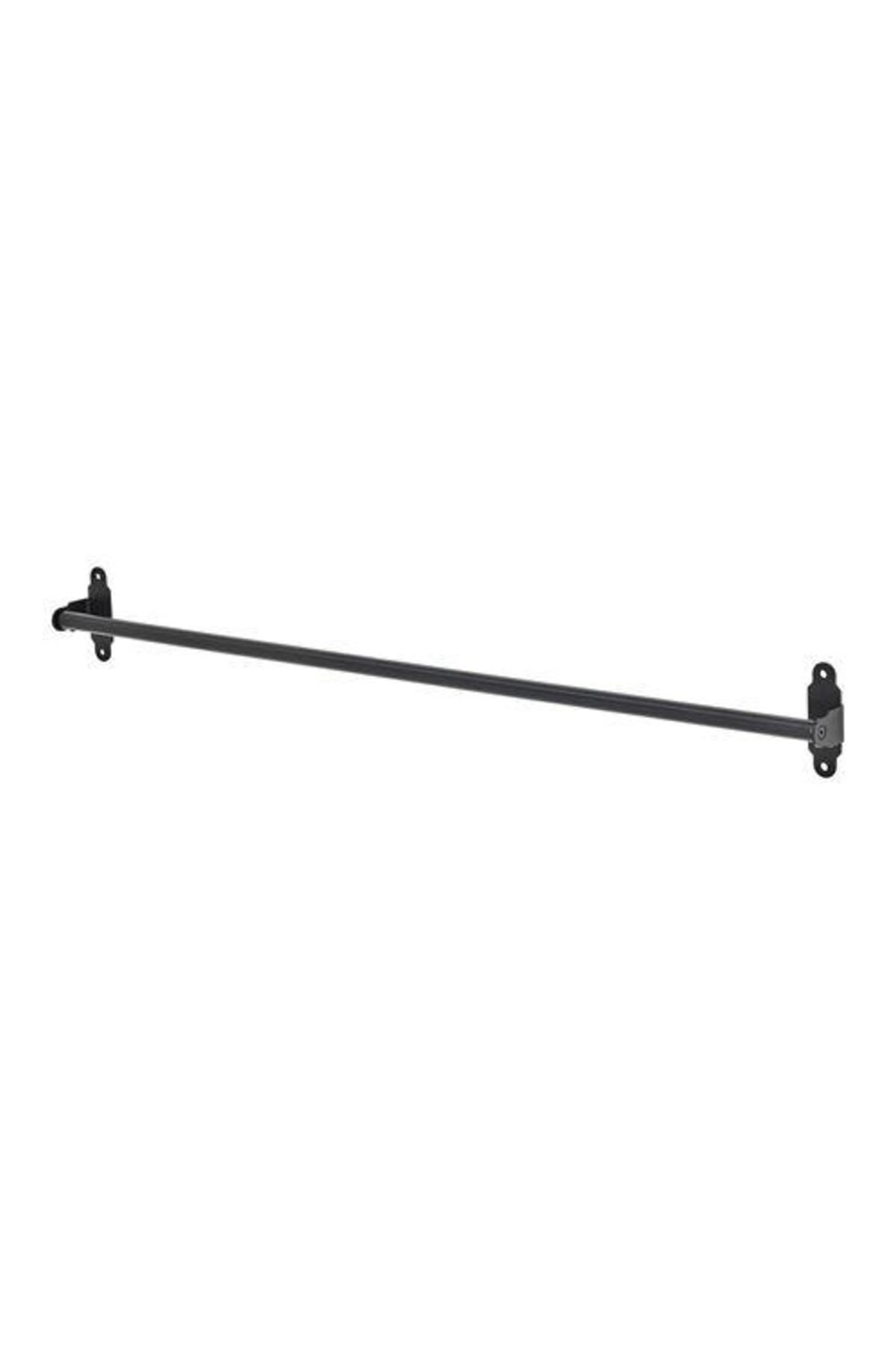 teknotrust Siyah 60 cm Mutfak Askılık Rayı, Metal Dekorasyon, Pratik ve Şık Tasarım