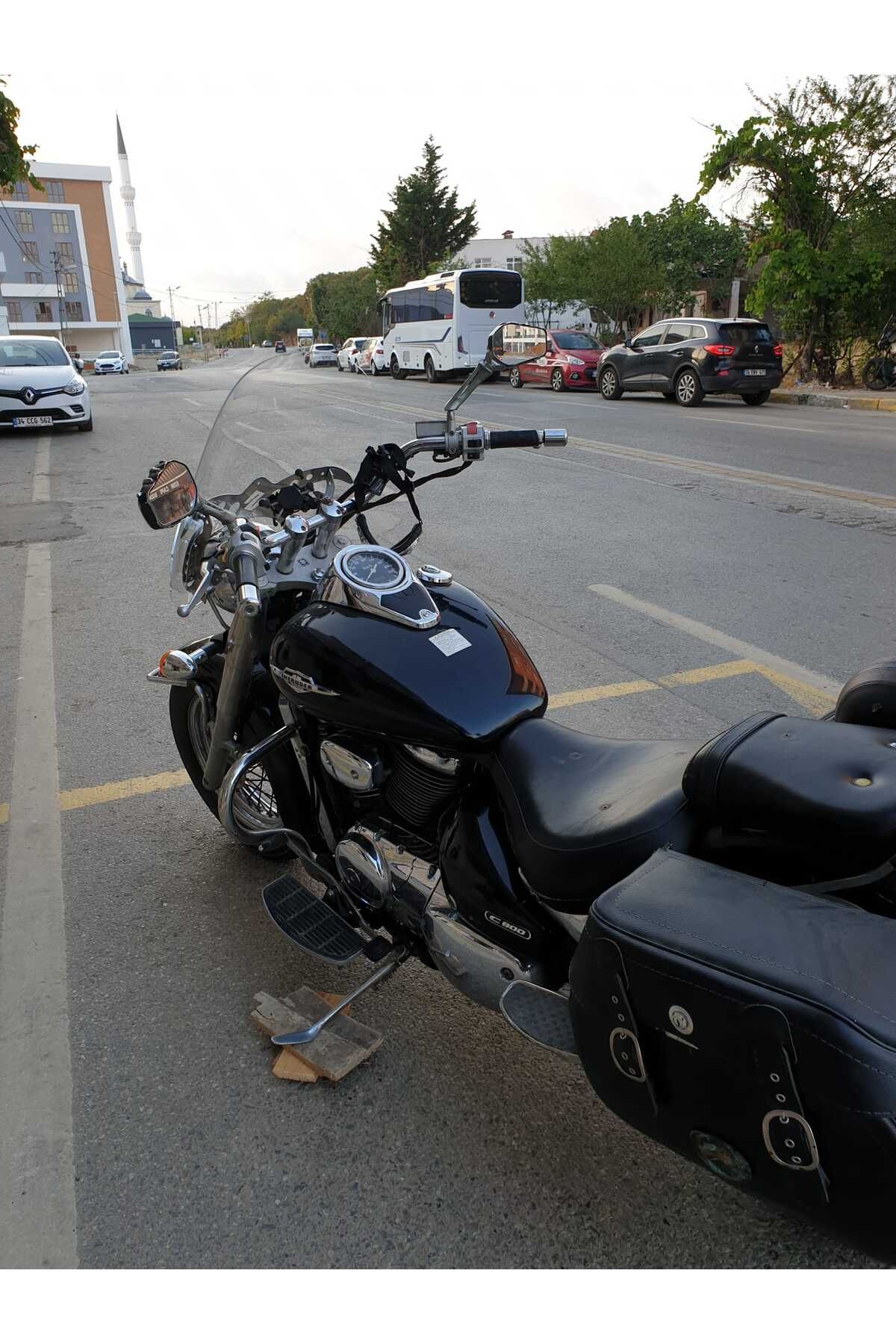 Suzuki V-VL-C Siperlik Ön Cam 2001-2013 Model 61cm Şeffaf Renkli 4mm APARAT GÖNDERİLMEYECEK