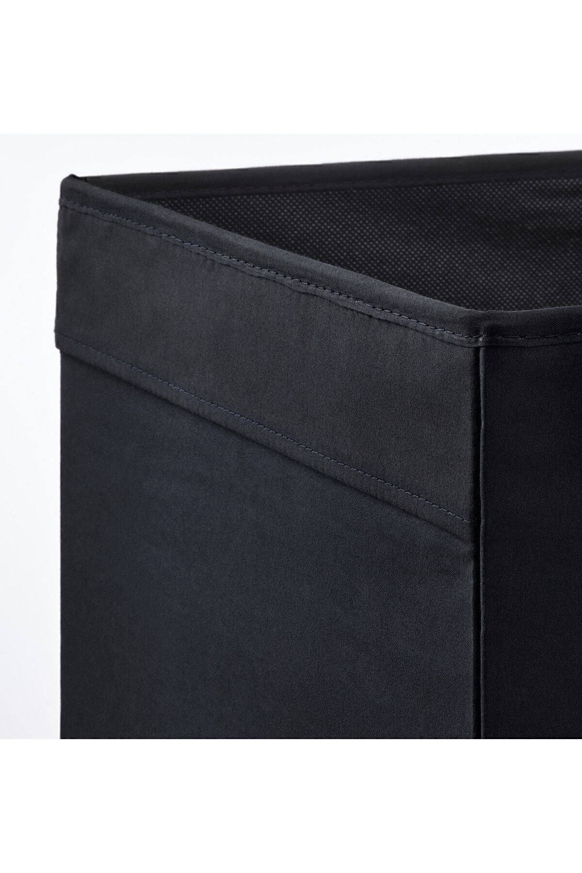 IKEA-Drena Box, black, Decorative Box, 33x38x33 cm Multi-Purpose Organizer Box 8