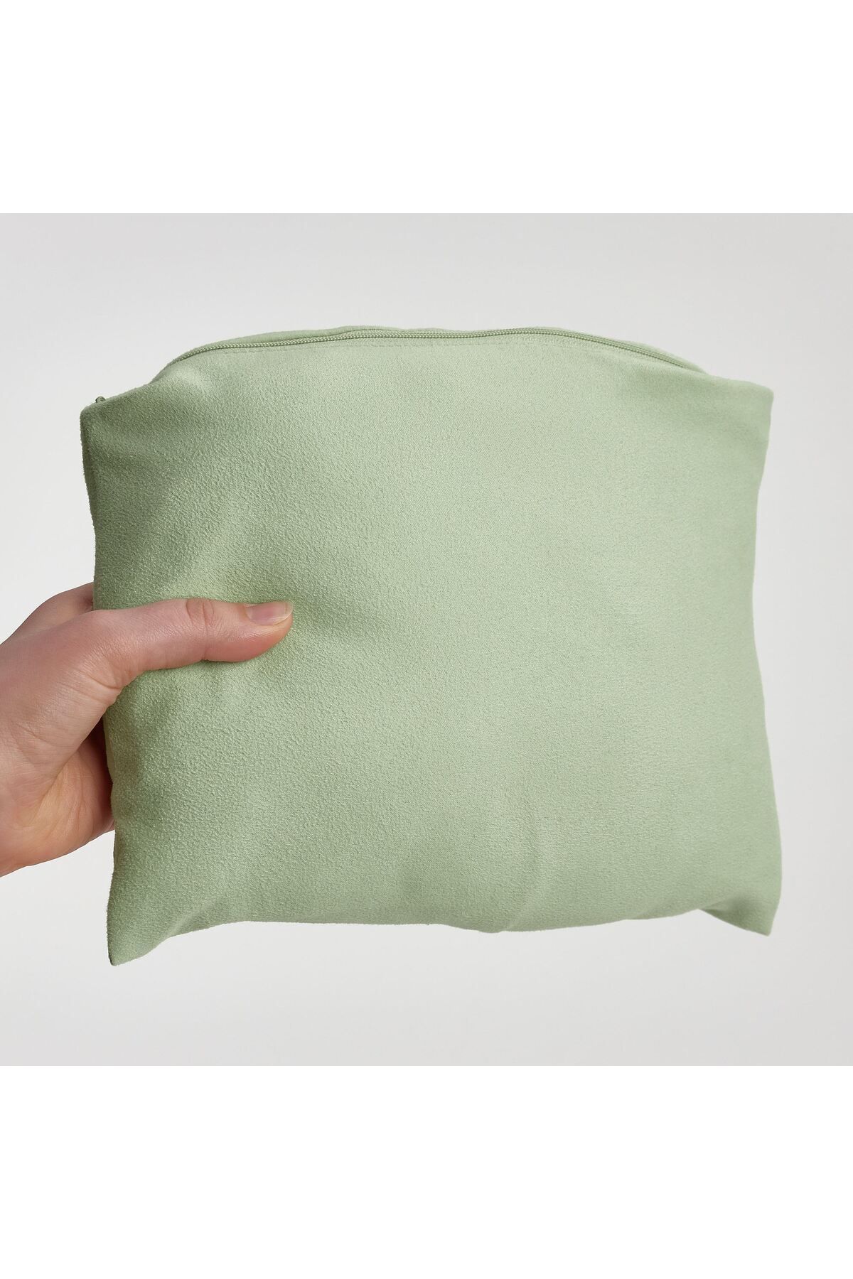 IKEA-Microfiber hooded bathing poncho, yoga poncho, light green, 110 cm 2