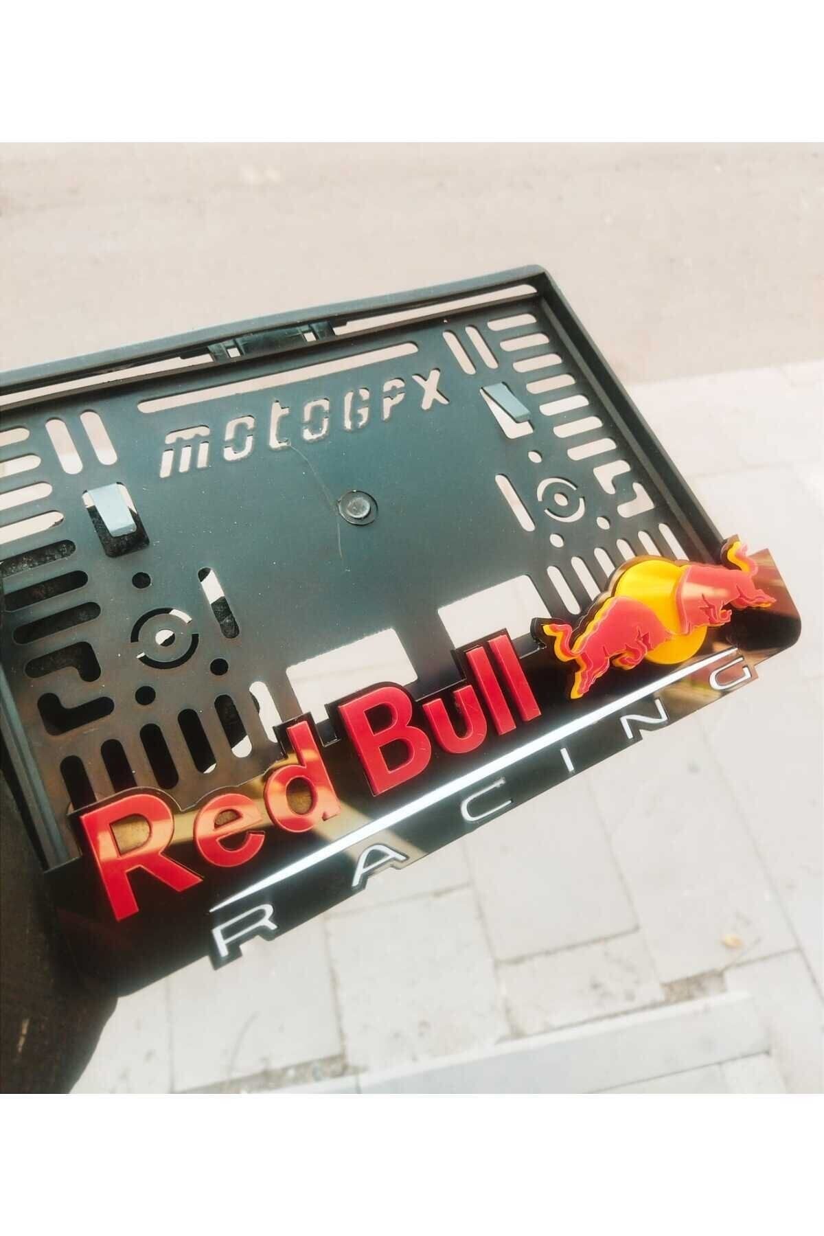 3ALAZERPLEKSİ Motor Plakalik Red Bull Takmati̇k Pleksi̇ 3d Kabartma Lazer Kesi̇m