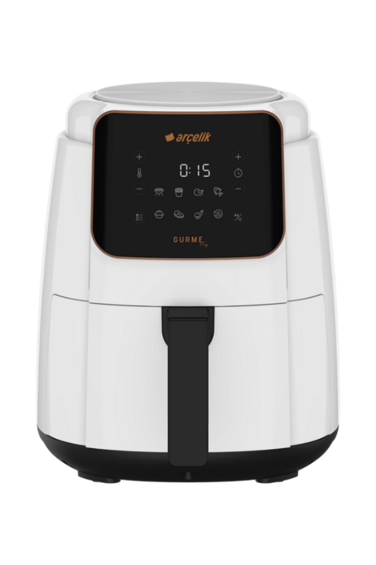 Arçelik Airfryer 4.1 L 1550 W 8 Otomatik Program 200 Max Derece Yağsız