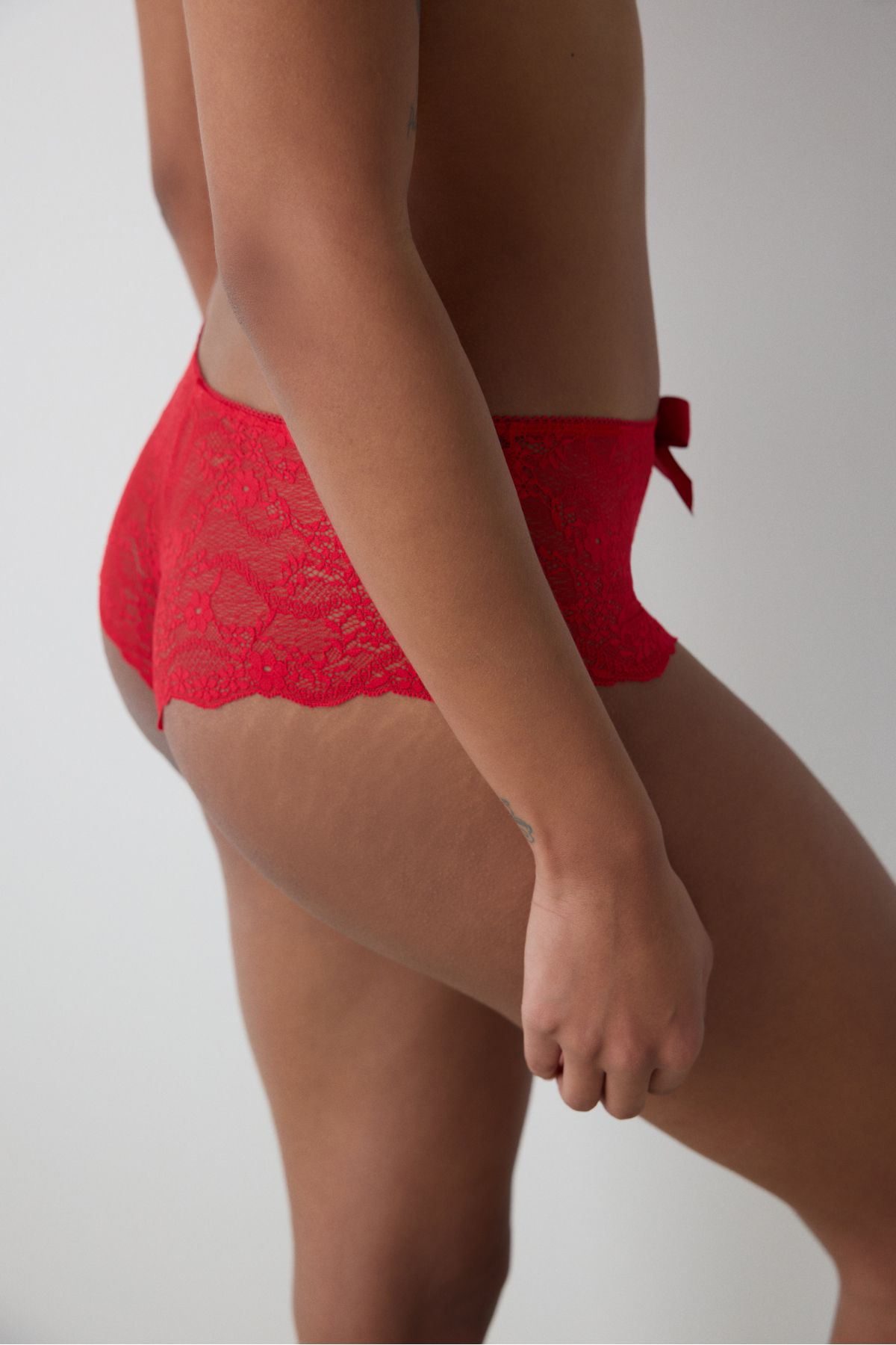 Penti-Bow Rusty Red Hipster Panties 2