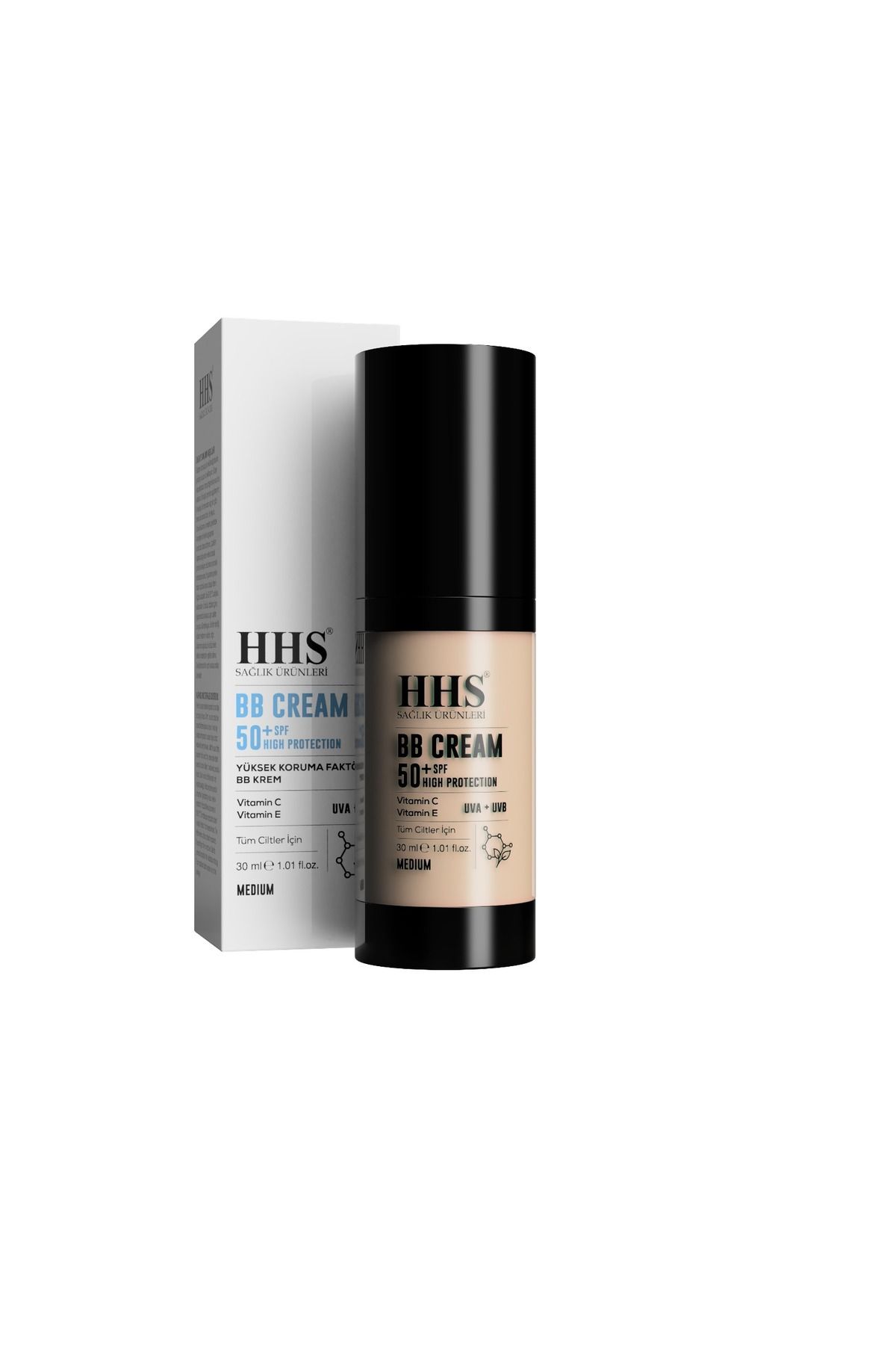 Hhs GÜNEŞ FİLTRELİ BB KREM 50+SPF