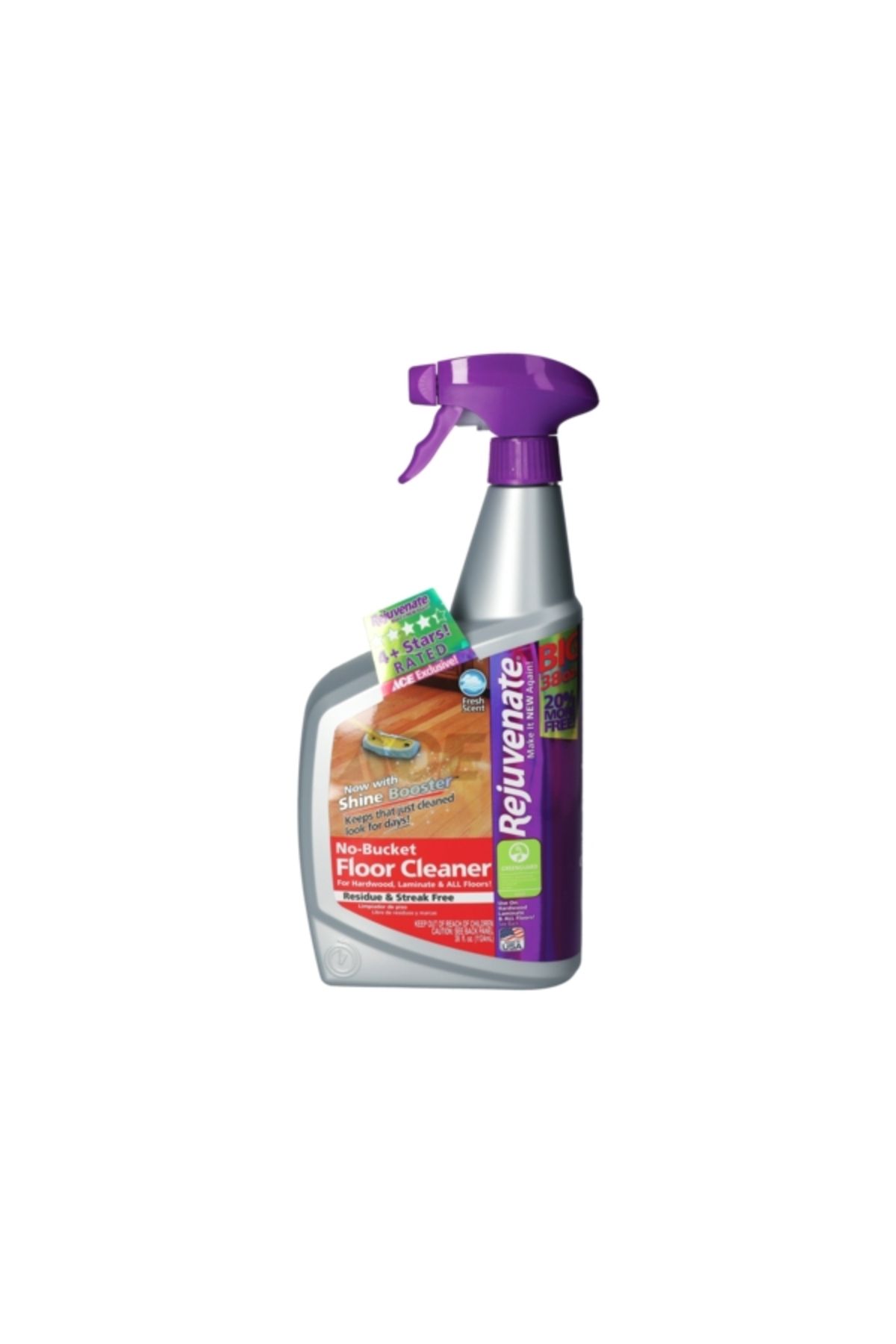 REJUVENATE-Residue and Streak Free No-Bucket Floor Cleaner 38fl.oz 8
