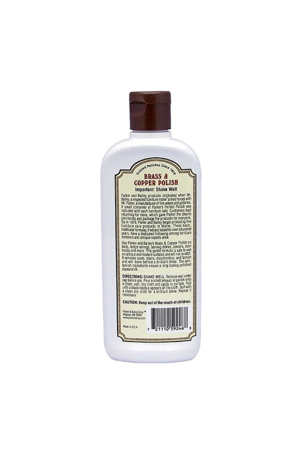 Parker&Bailey-Brass and Copper Polish Cream 8fl.oz 2