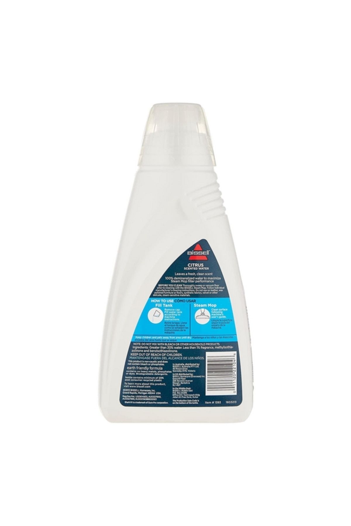 Bissell-Citrus Scented Demineralised Cleaner for Steam Mop 946ml 2
