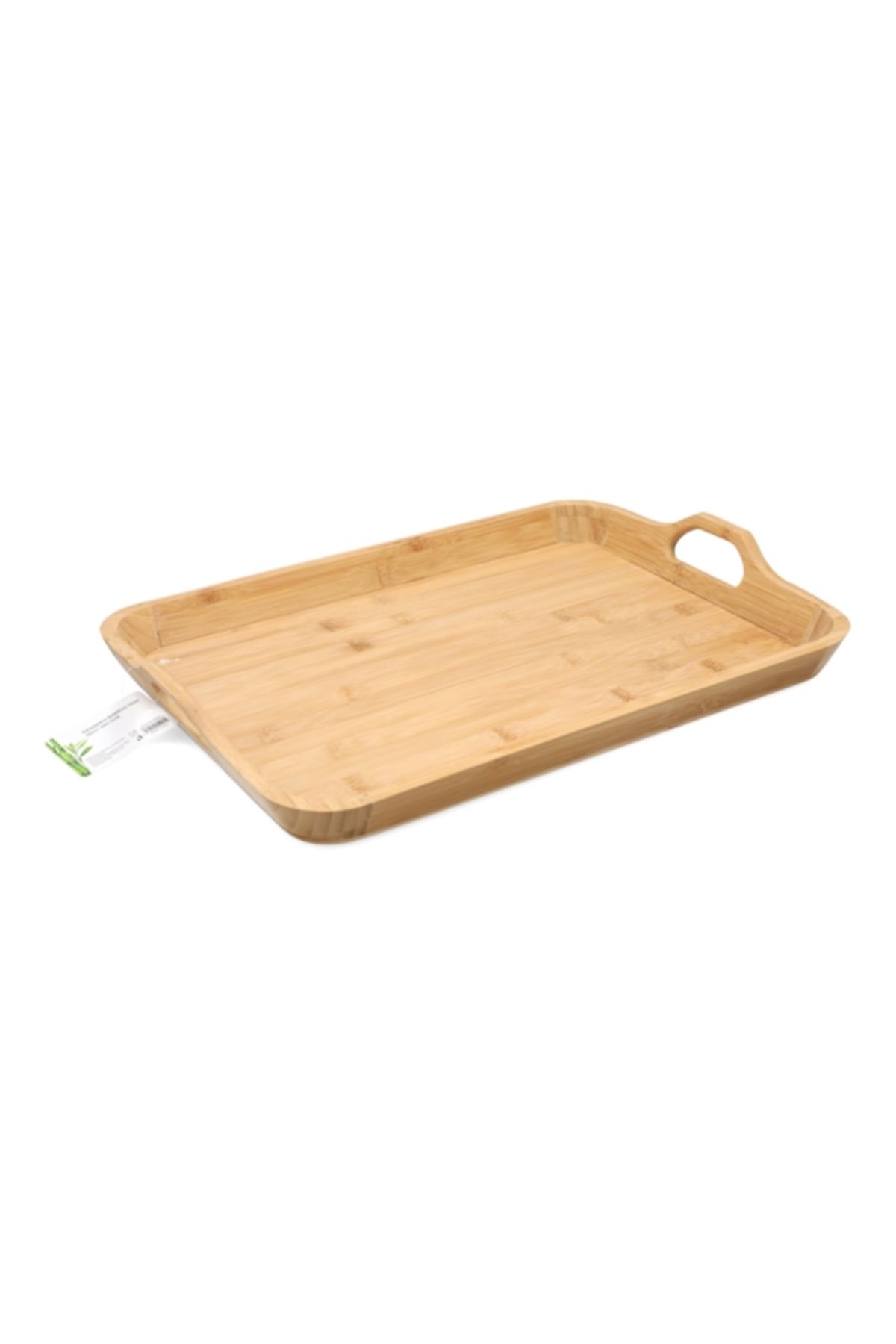 Bien Servi-Rectangular Bamboo Serving Tray with Handle 4