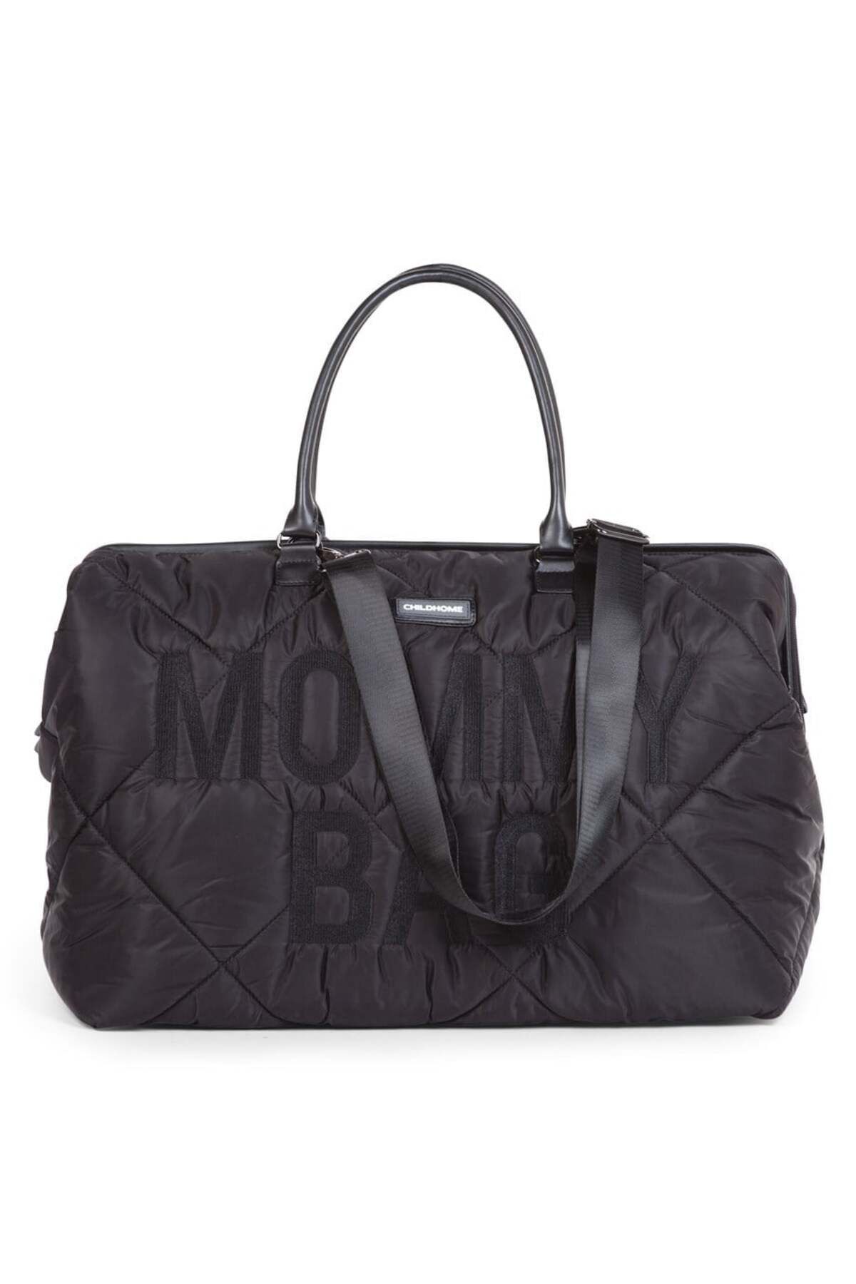 CHILDHOME Mommy Bag Çanta, Puffy Siyah