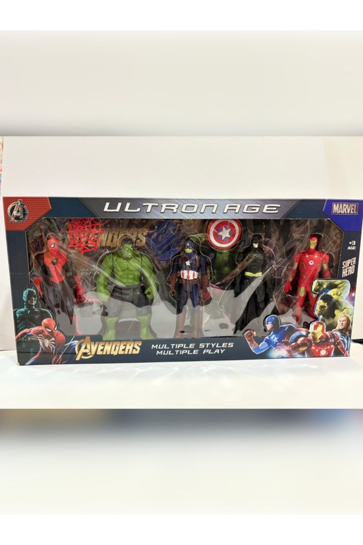 AVENGERS 5'Lİ SÜPER KAHRAMANLAR SETİ