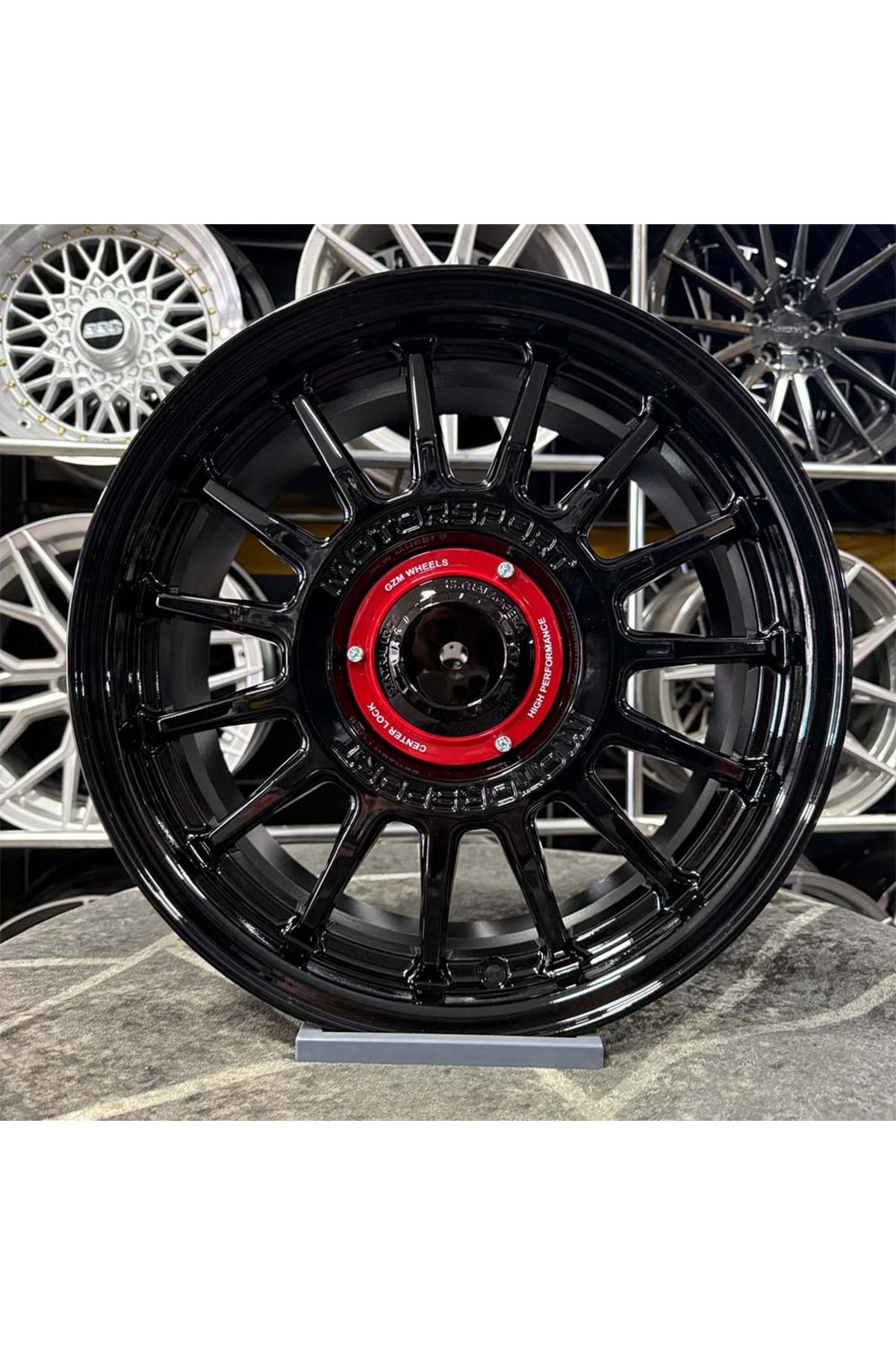 kormetal 16 İnç 4x100 Motorsport Siyah Jant Modeli (4 Adet)