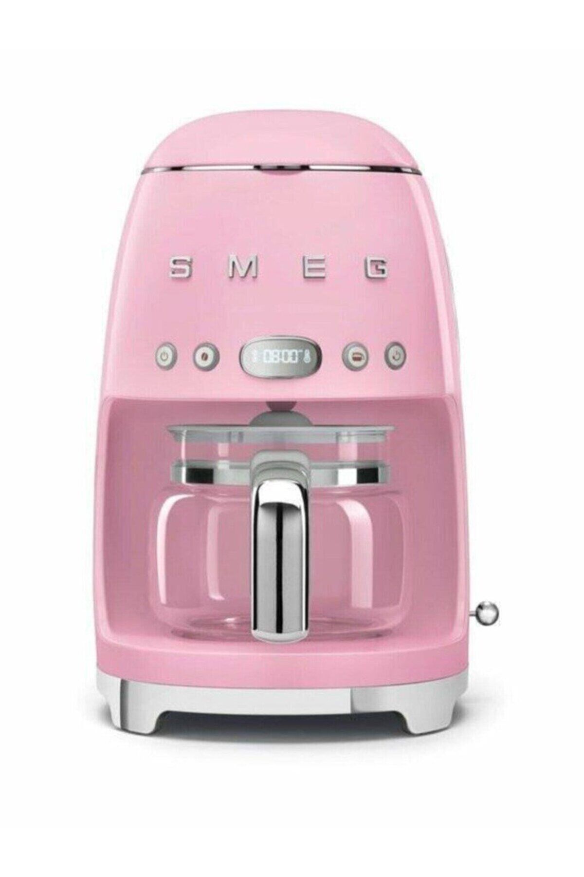 SMEG 50's Retro Style Pembe Filtre Kahve Makinesi Dcf02pkeu