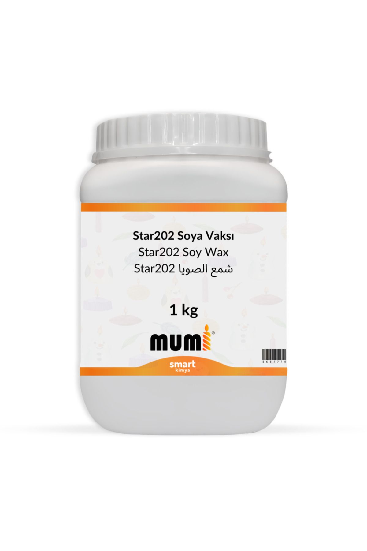 Mumi Star202 Soya Vaksı (Soy Wax) 1 kg