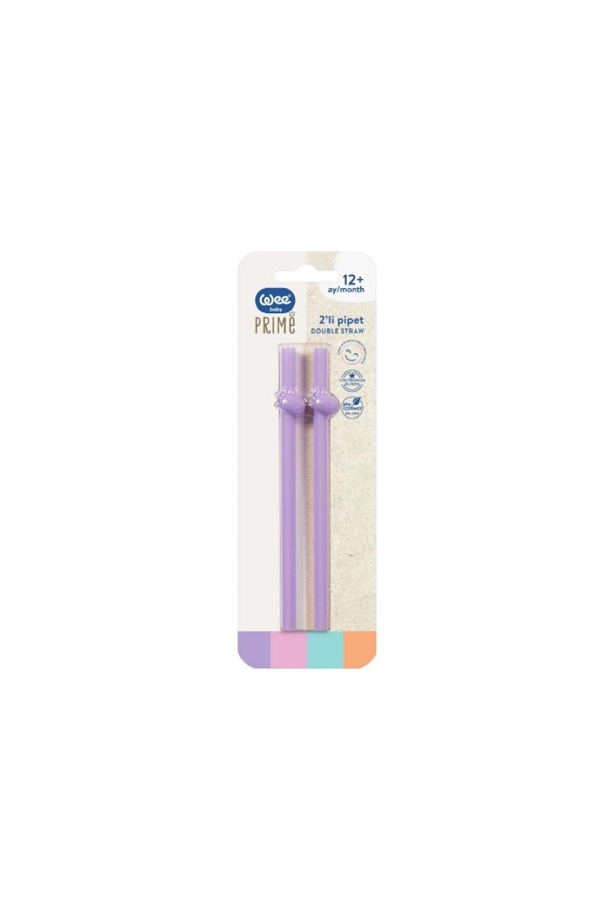 Wee Baby Prime Silikon Pipet (Kod:929) - Mor