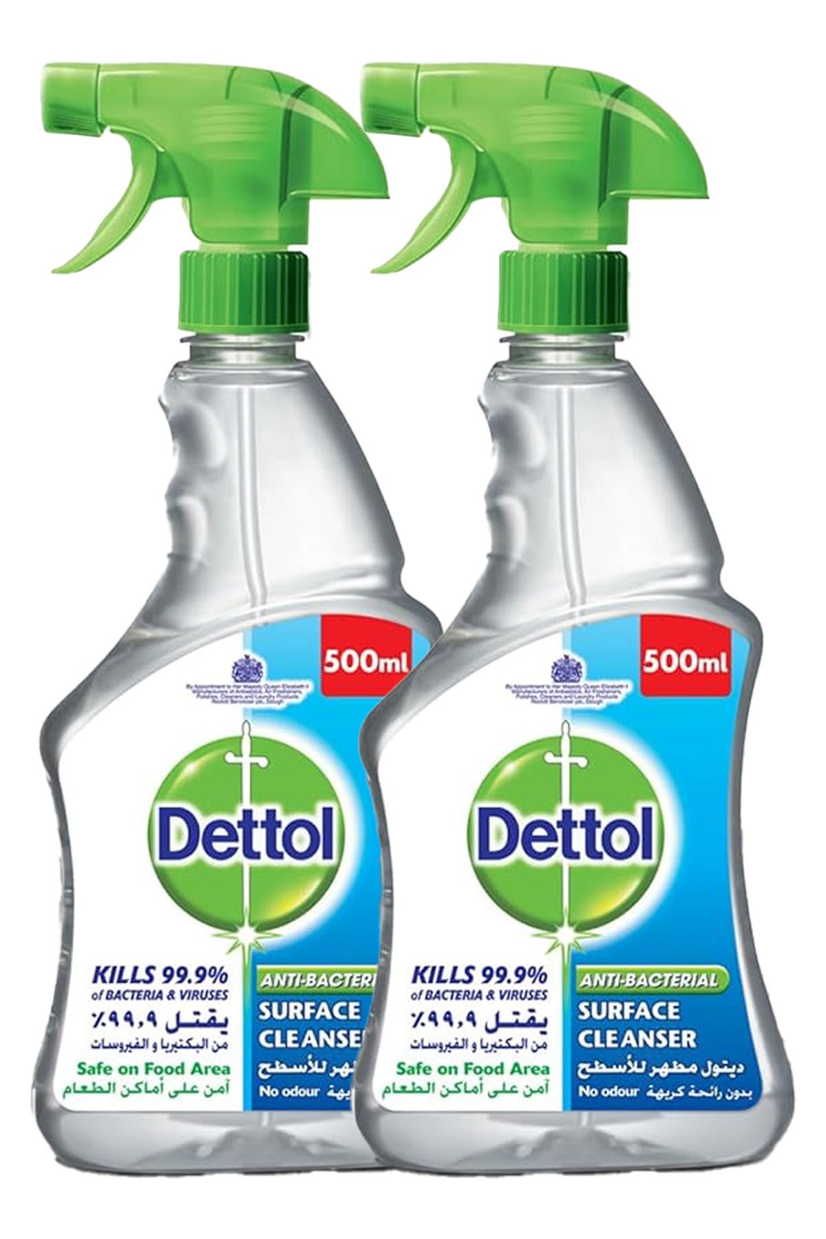 Dettol-Surface Cleaner with trigger spray pack of 2 1