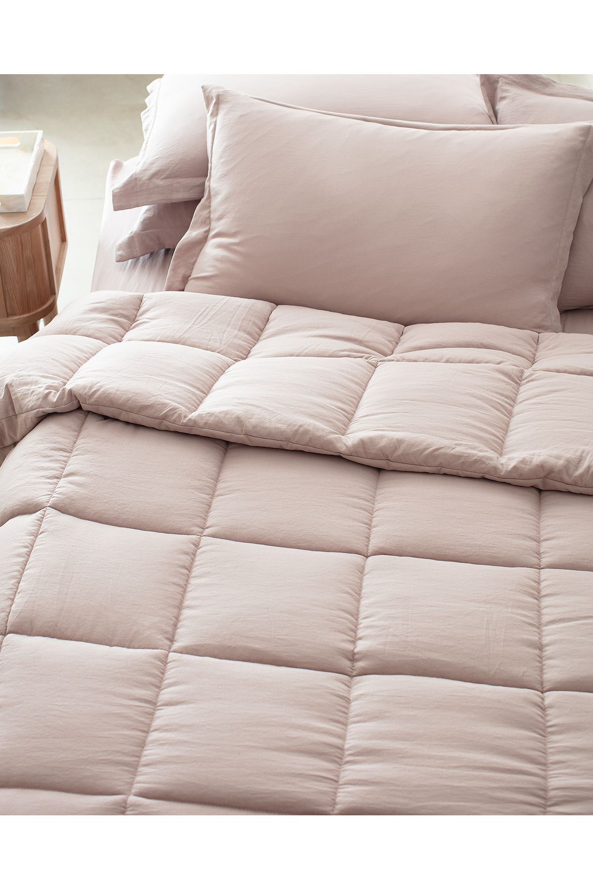 Madame Coco-Mona Single Comforter Set - Powder 5