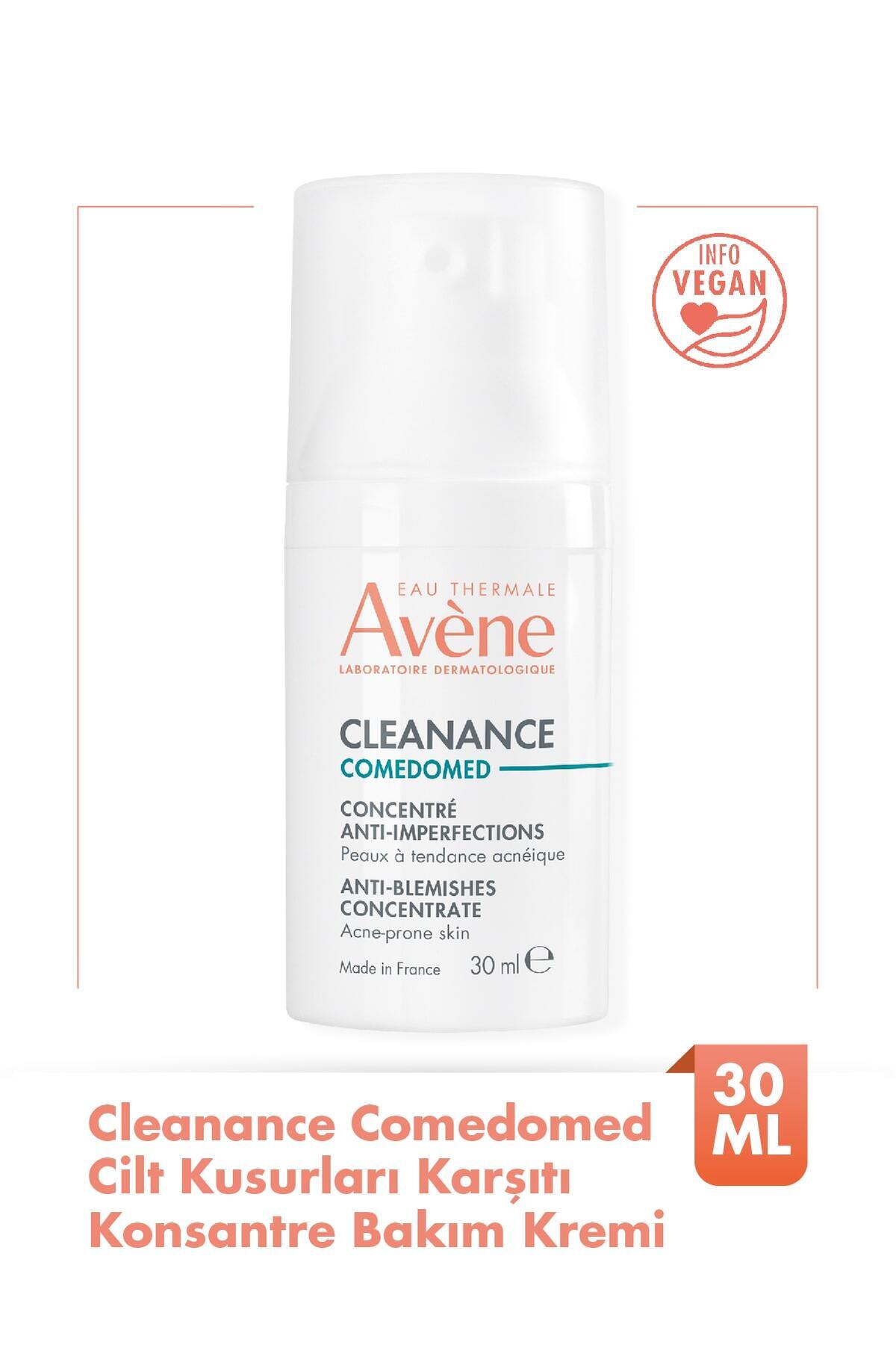 Avene Cleanance Comedomed Cilt Kusurları Karşıtı Konsantre Bakım Kremi 30 ml