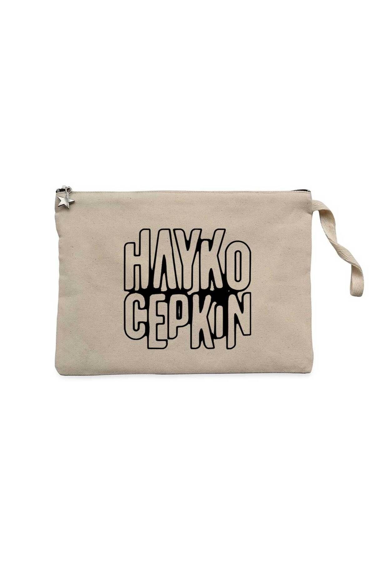 Z zepplin Hayko Cepkin Grafiti Krem Clutch Astarlı Cüzdan / El Çantası