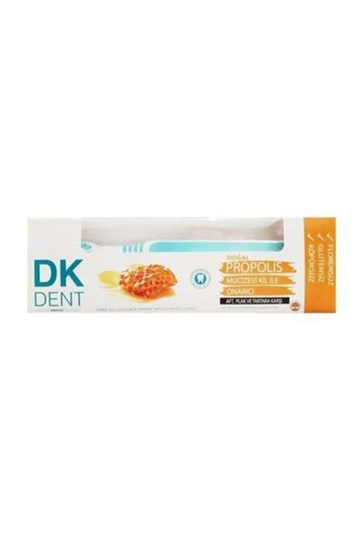 DKDENT Dermokil Dk Dent Propolis Onarıcı Diş Macunu + Diş Fırçası