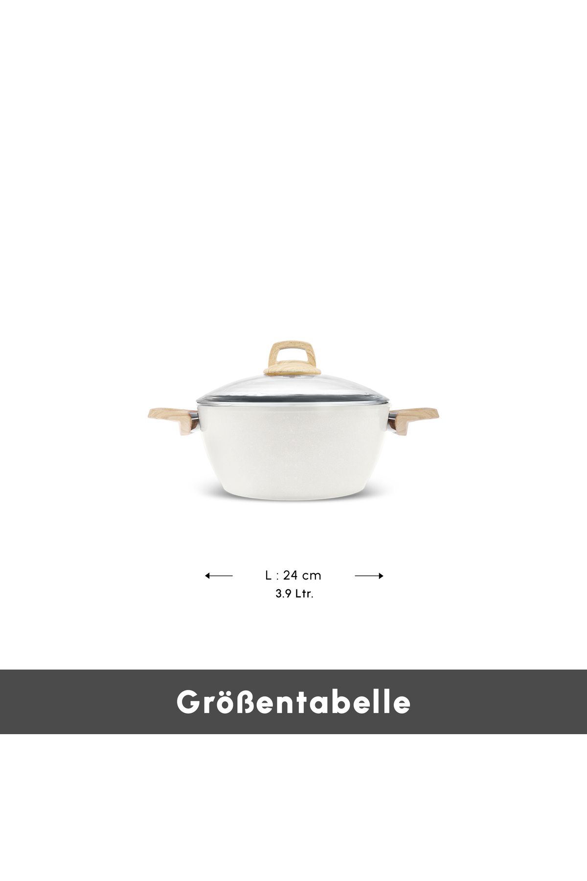 Karaca-Schweizer Kristall Creamy, 24 cm 7