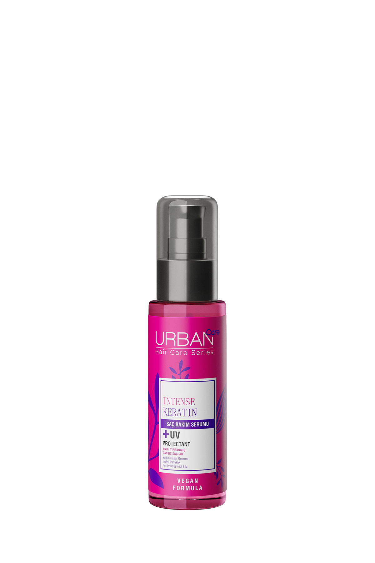 Intense Keratin Aşırı Yıpranmış Saçlara Özel Saç Bakım Serumu-vegan-uv Koruma-75 ml — 8680690703621 — تصویر 2 از 3